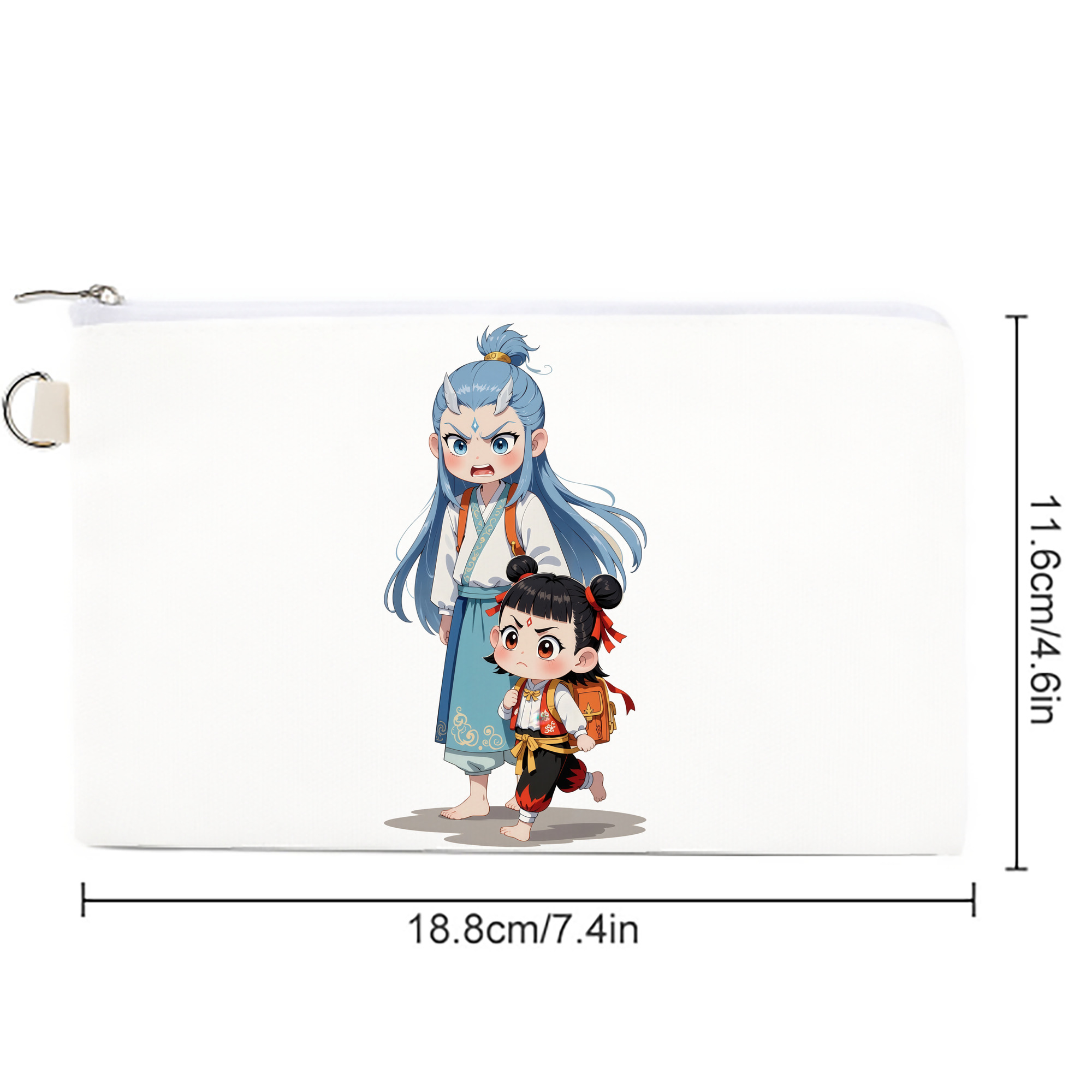 Ne Zha 2 ナタ 魔童の大暴れ キャンバス生地ポーチ　小物入れ