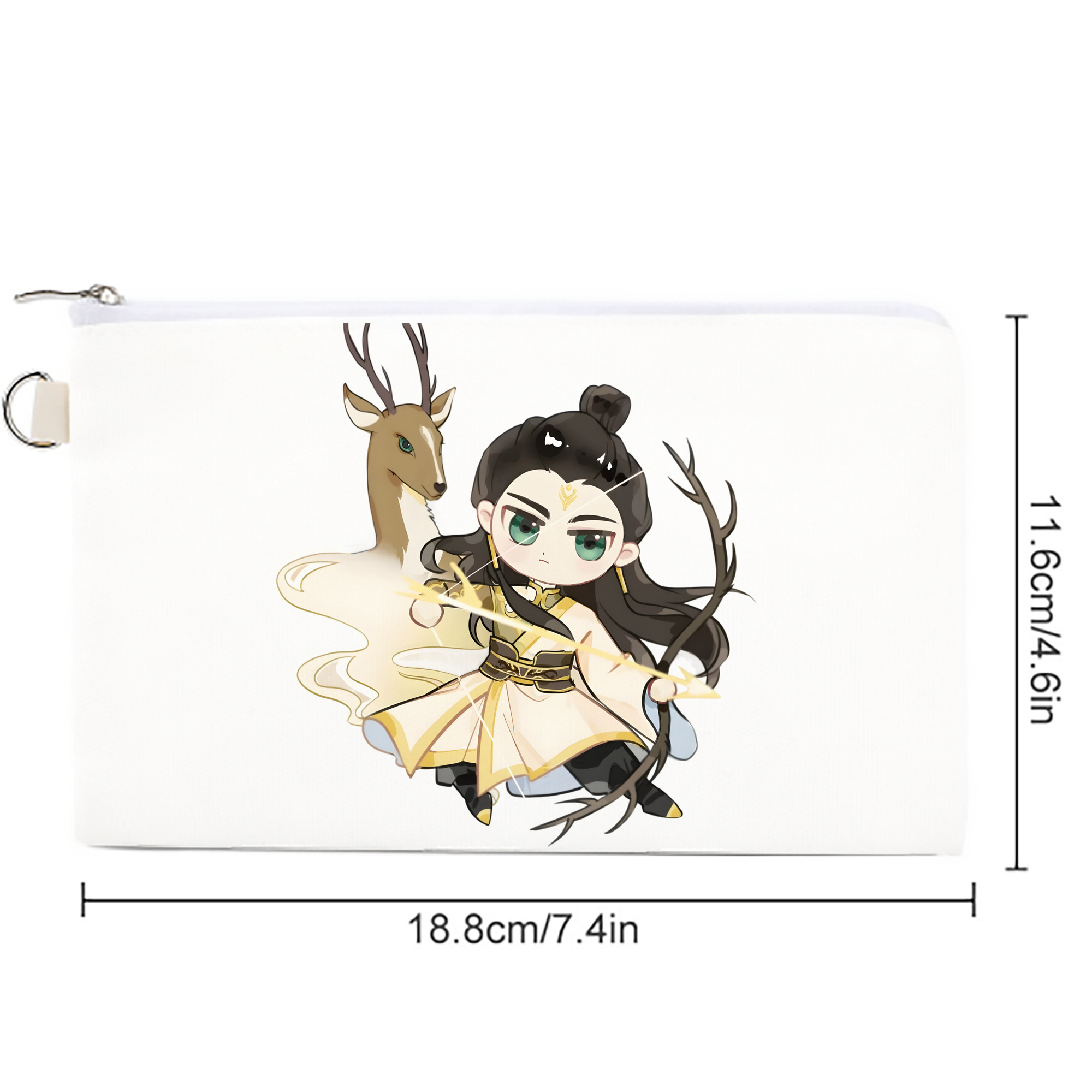 Ne Zha 2 ナタ 魔童の大暴れ キャンバス生地ポーチ　小物入れ
