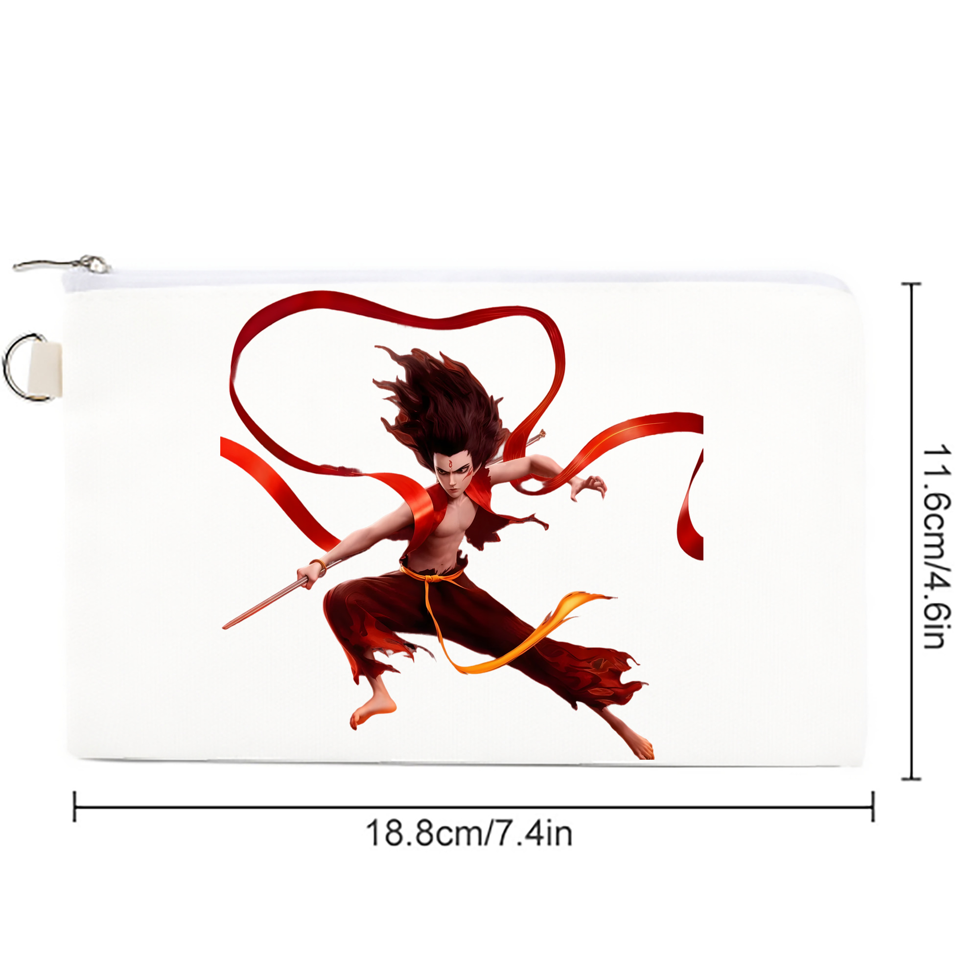 Ne Zha 2 ナタ 魔童の大暴れ キャンバス生地ポーチ　小物入れ