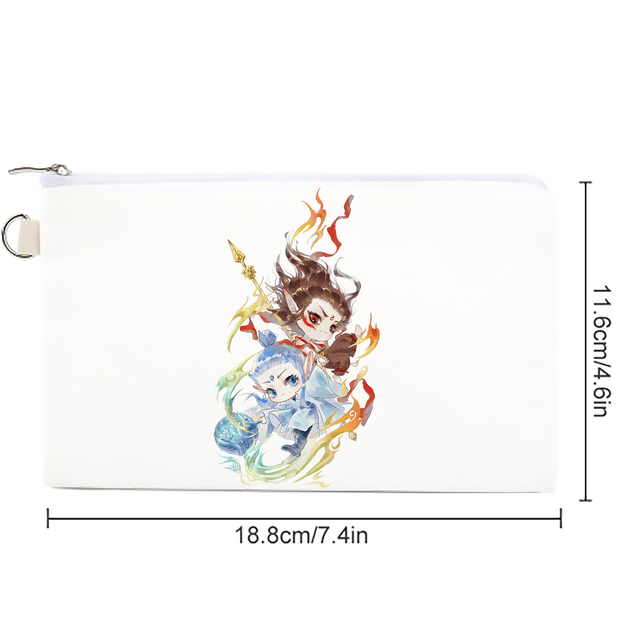 Ne Zha 2 ナタ 魔童の大暴れ キャンバス生地ポーチ　小物入れ