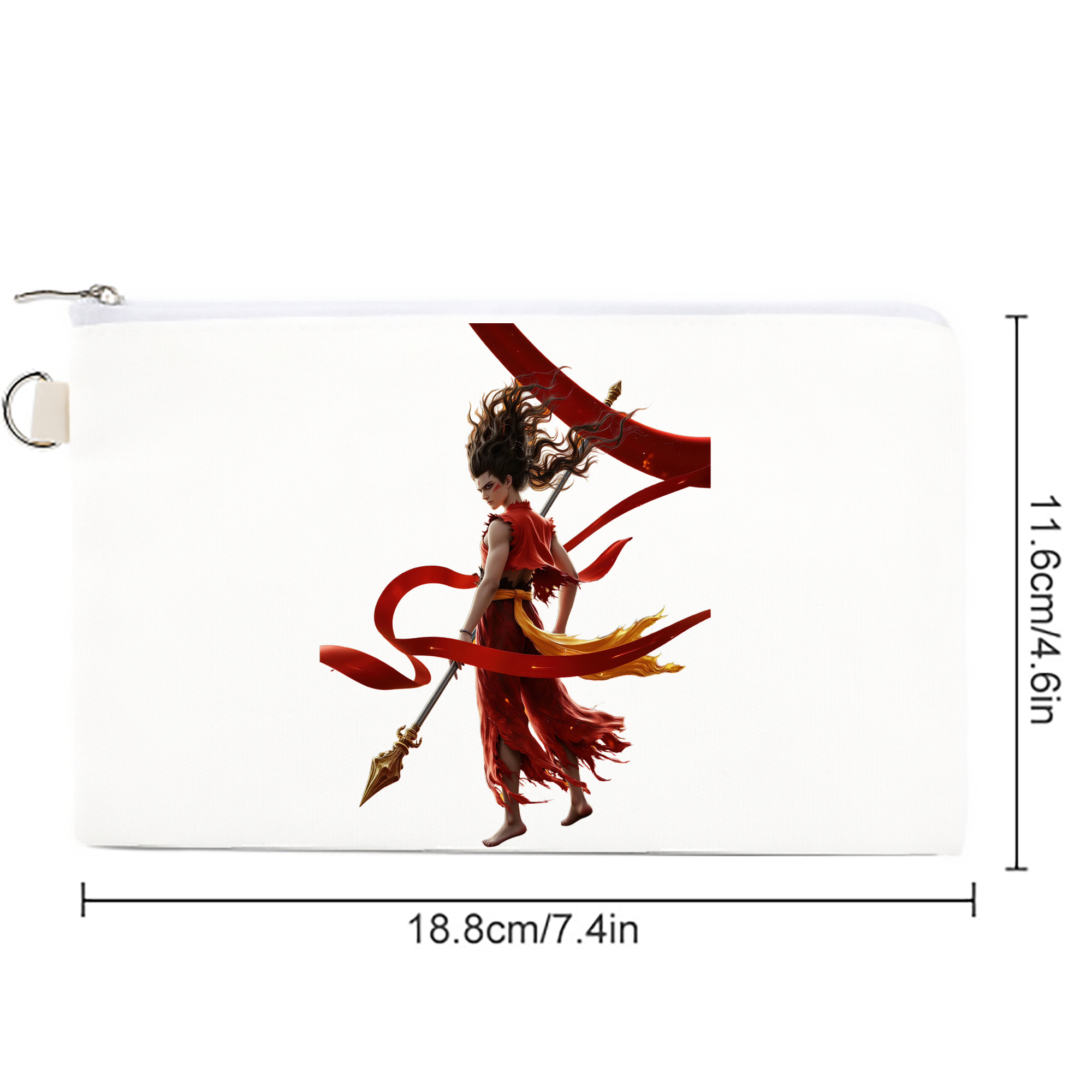 Ne Zha 2 ナタ 魔童の大暴れ キャンバス生地ポーチ　小物入れ