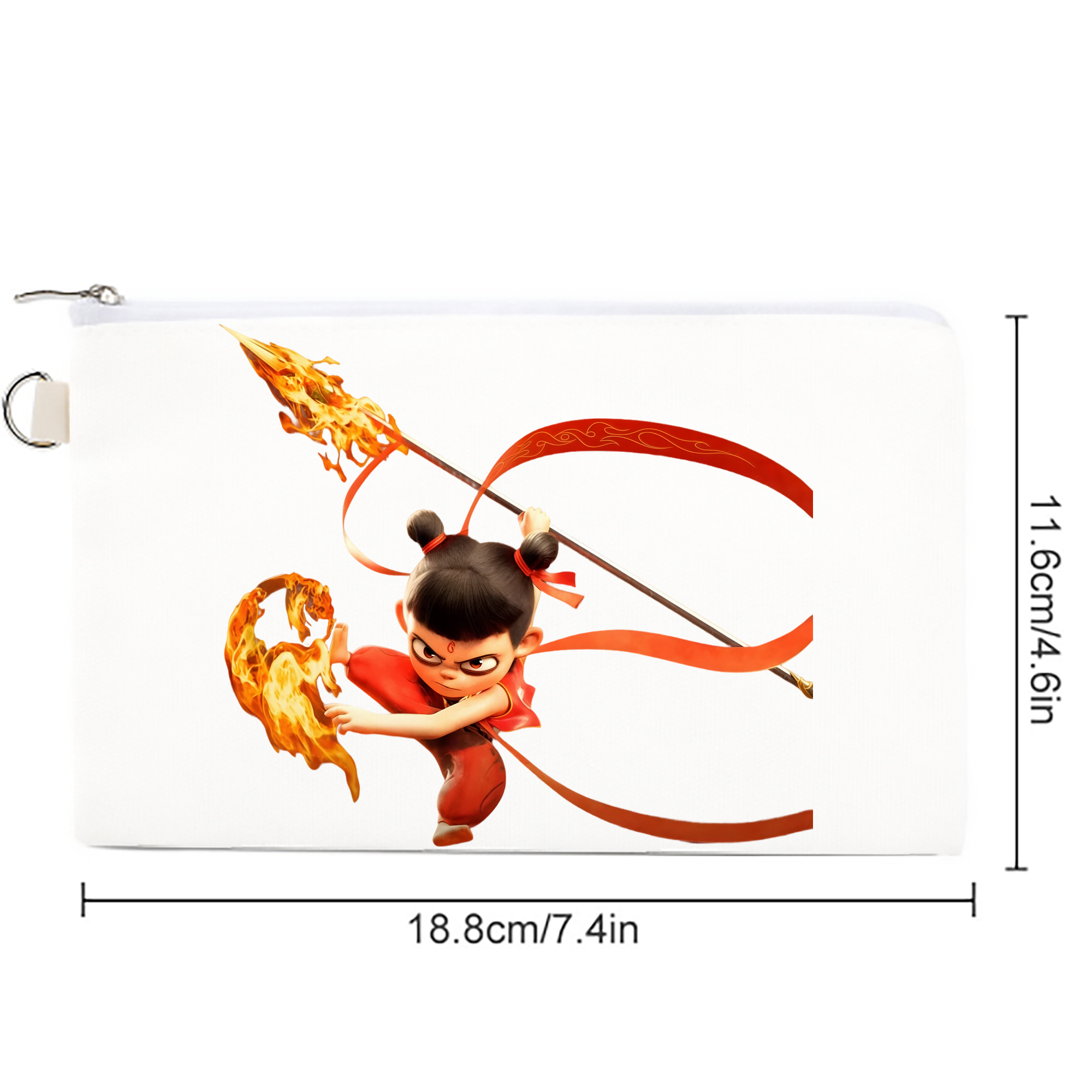 Ne Zha 2 ナタ 魔童の大暴れ キャンバス生地ポーチ　小物入れ
