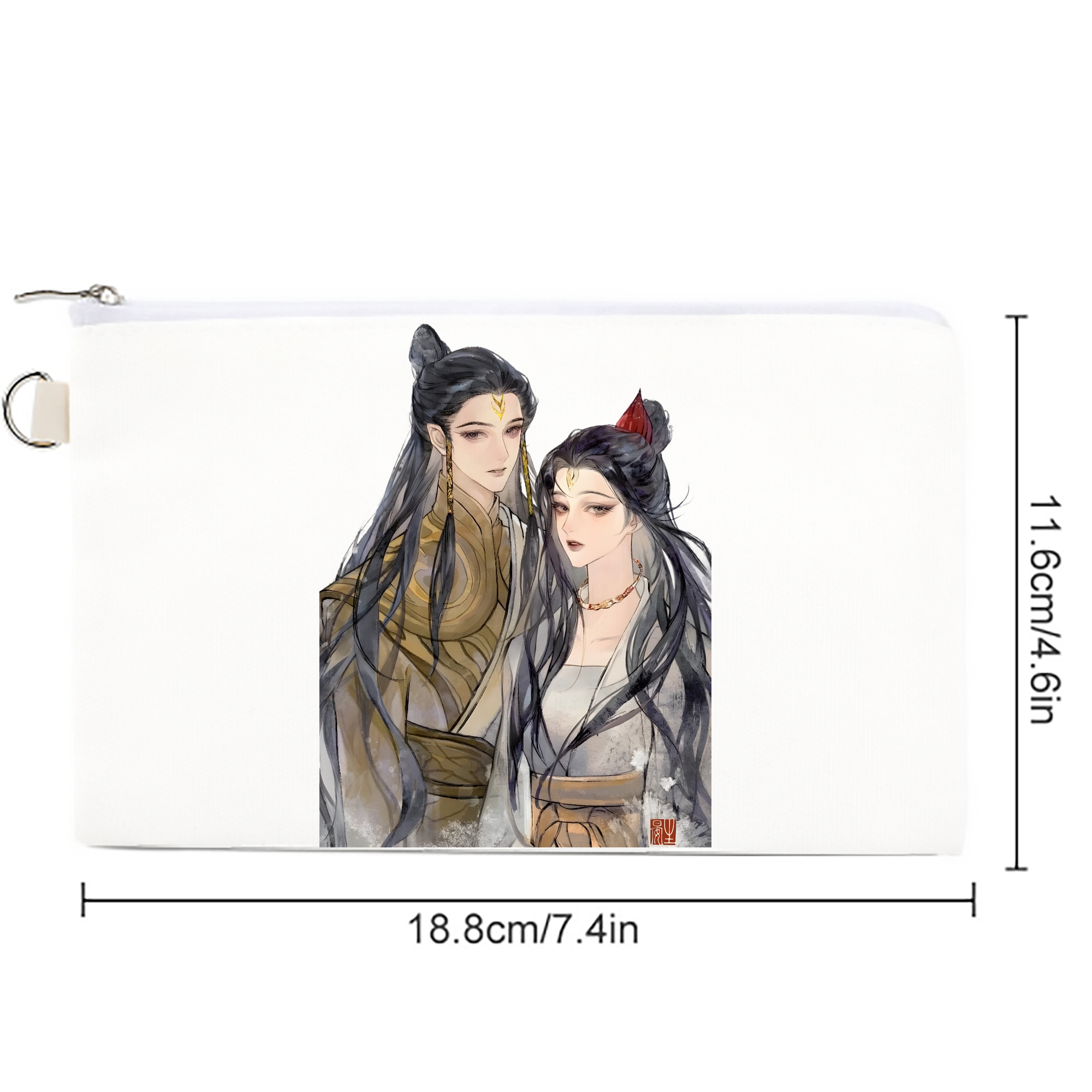 Ne Zha 2 ナタ 魔童の大暴れ キャンバス生地ポーチ　小物入れ