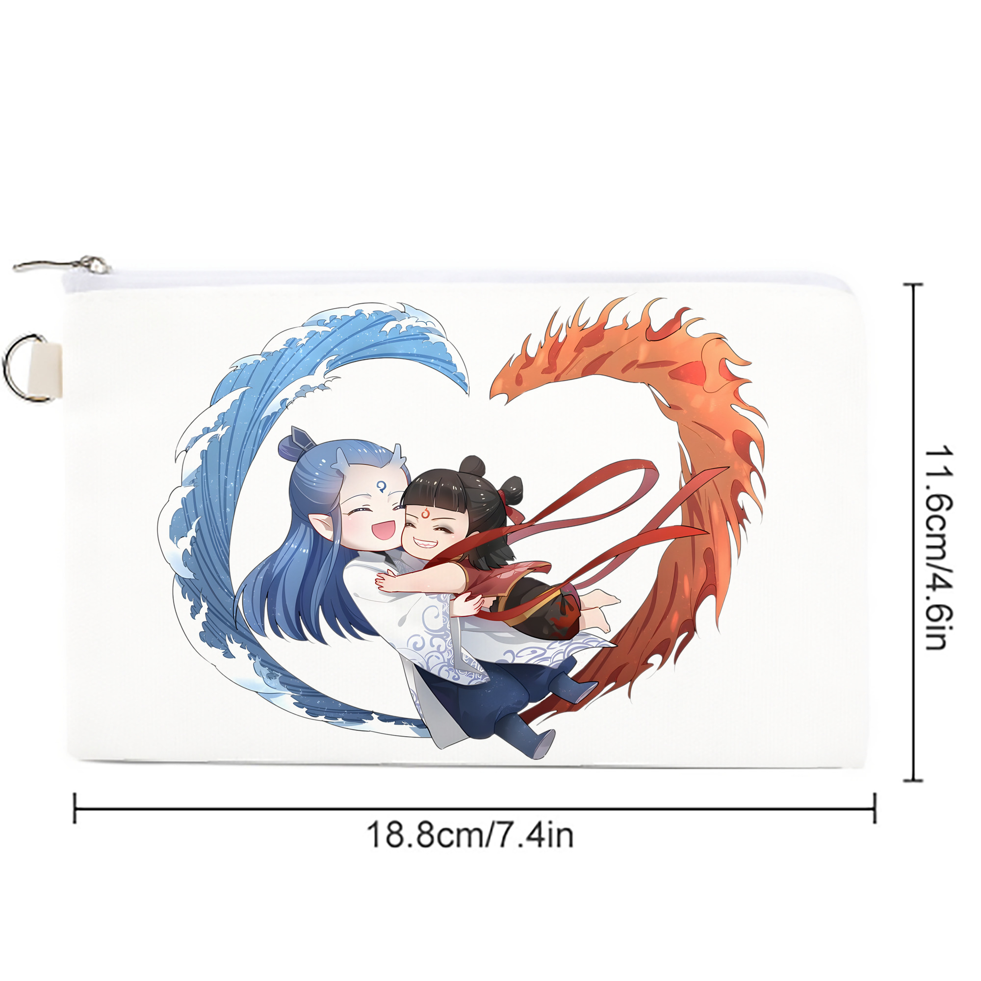 Ne Zha 2 ナタ 魔童の大暴れ キャンバス生地ポーチ　小物入れ