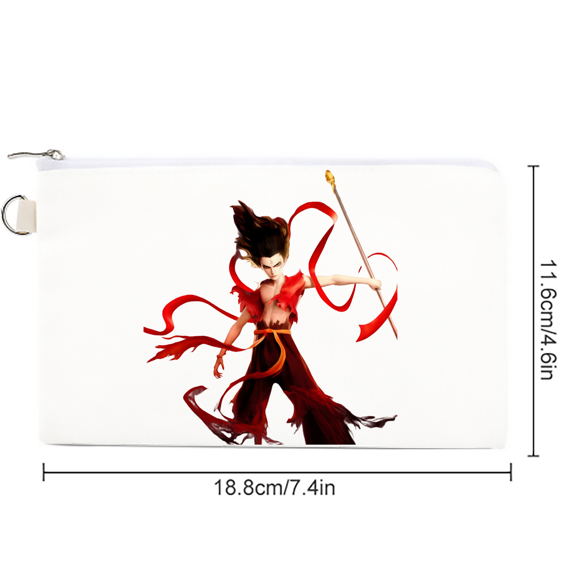Ne Zha 2 ナタ 魔童の大暴れ キャンバス生地ポーチ　小物入れ