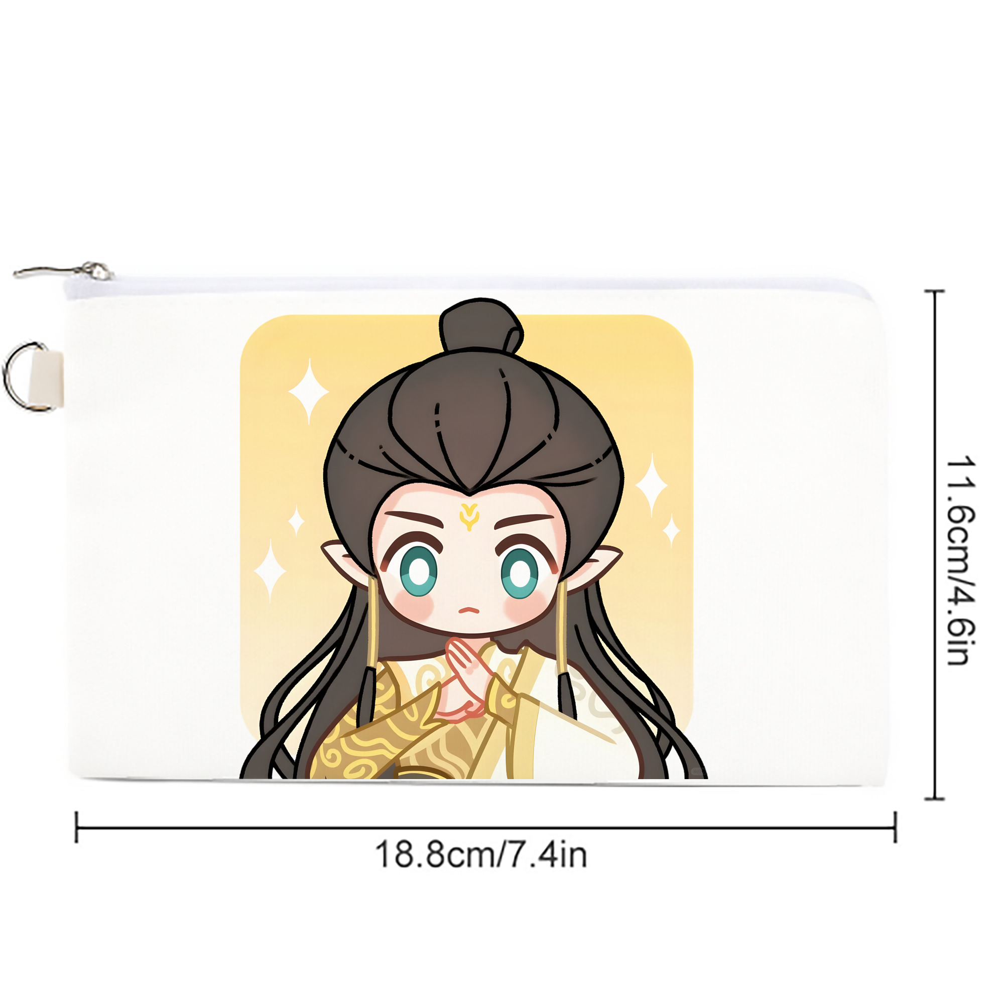 Ne Zha 2 ナタ 魔童の大暴れ キャンバス生地ポーチ　小物入れ