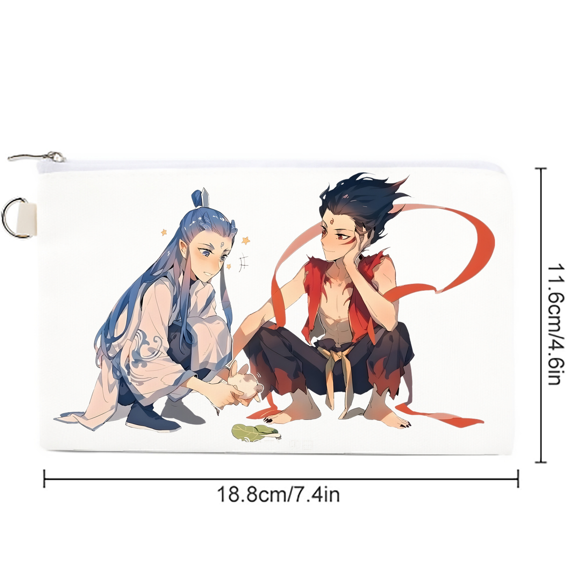 Ne Zha 2 ナタ 魔童の大暴れ キャンバス生地ポーチ　小物入れ