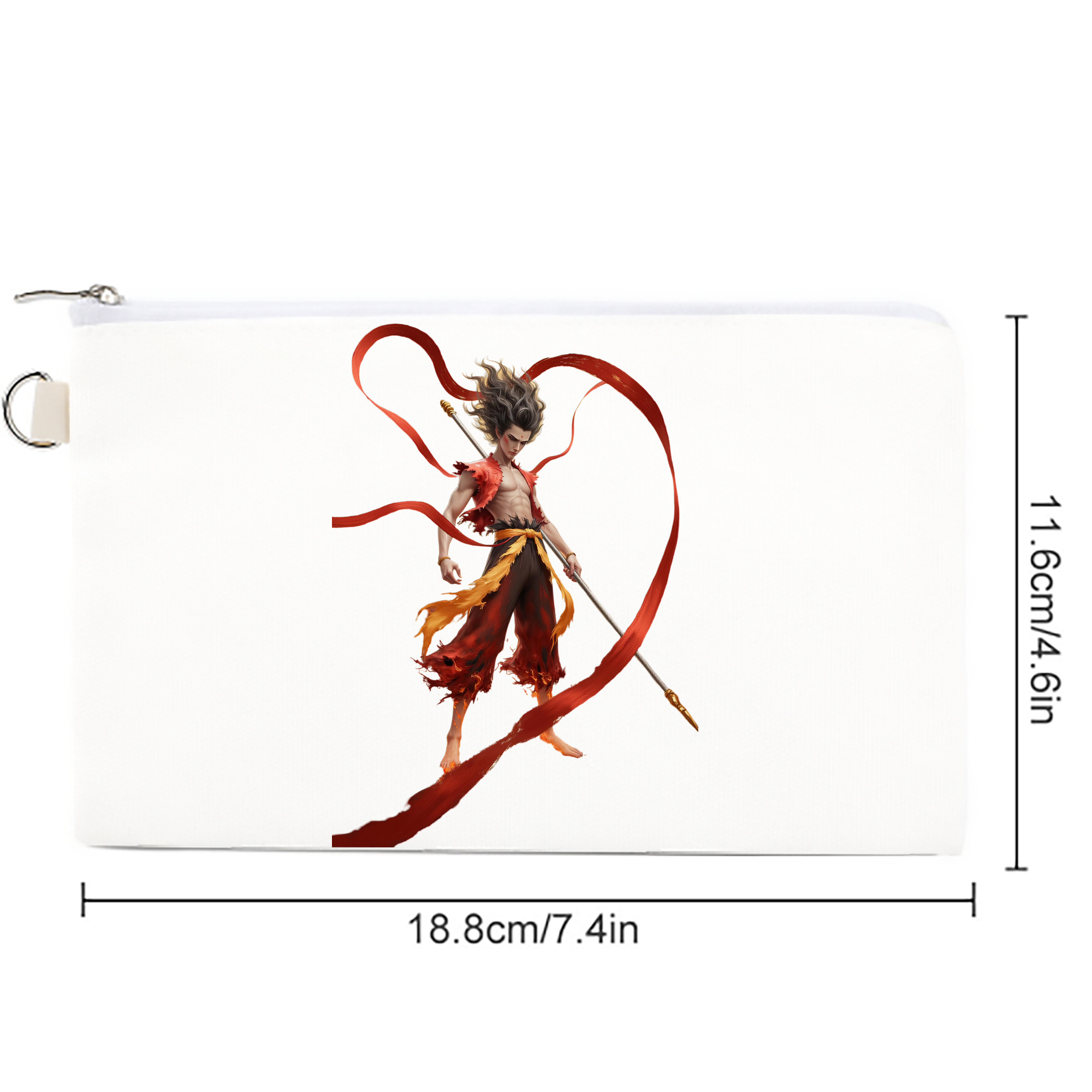Ne Zha 2 ナタ 魔童の大暴れ キャンバス生地ポーチ　小物入れ