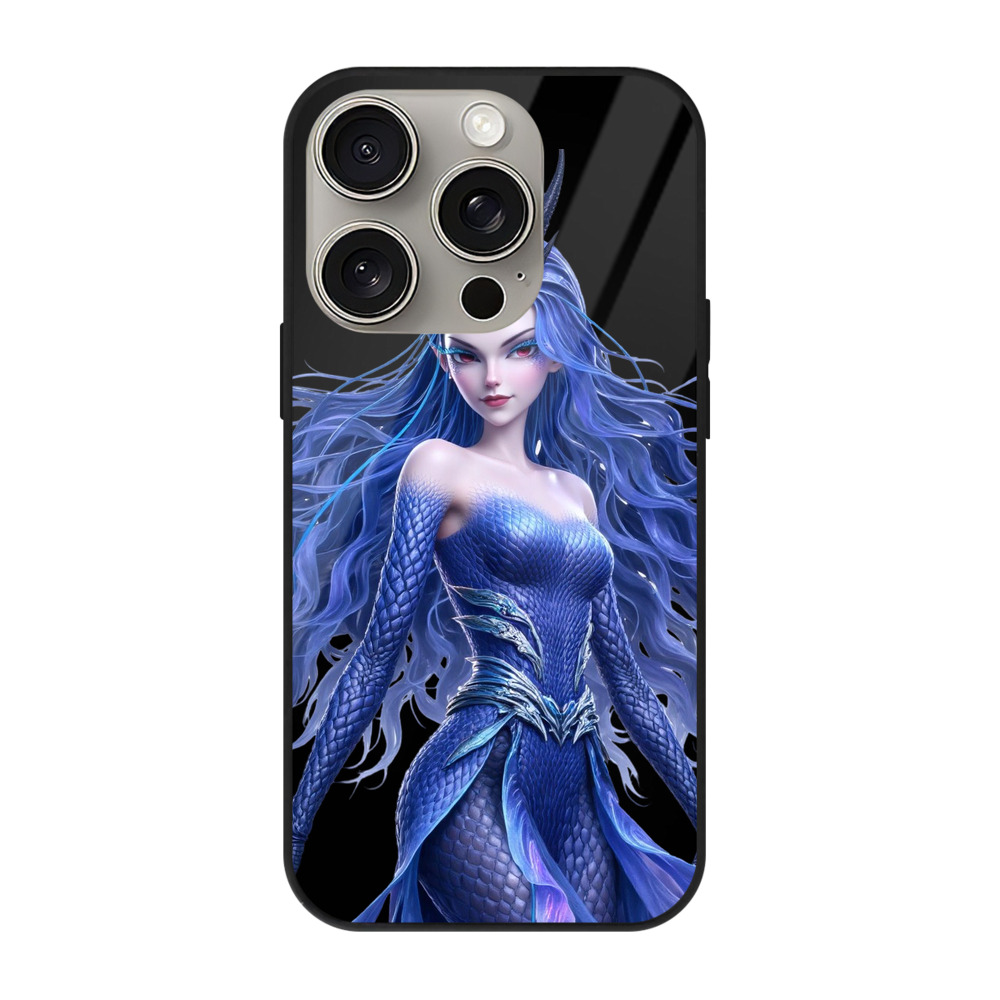 （画像用） Ne Zha 2 ナタ 魔童の大暴れ 【iPhone15Pro対応】スマホケース 耐衝撃＆黄変防止 背面ガラス