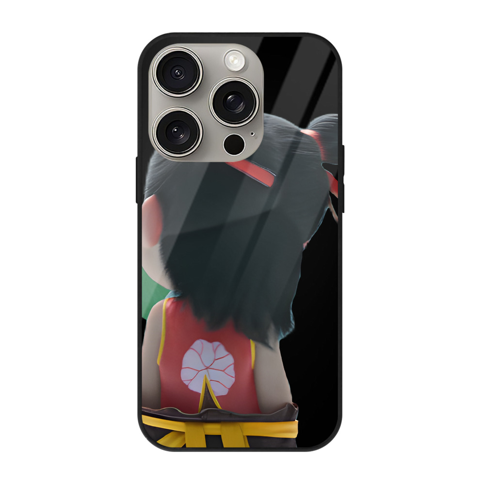 （画像用） Ne Zha 2 ナタ 魔童の大暴れ 【iPhone15Pro対応】スマホケース 耐衝撃＆黄変防止 背面ガラス