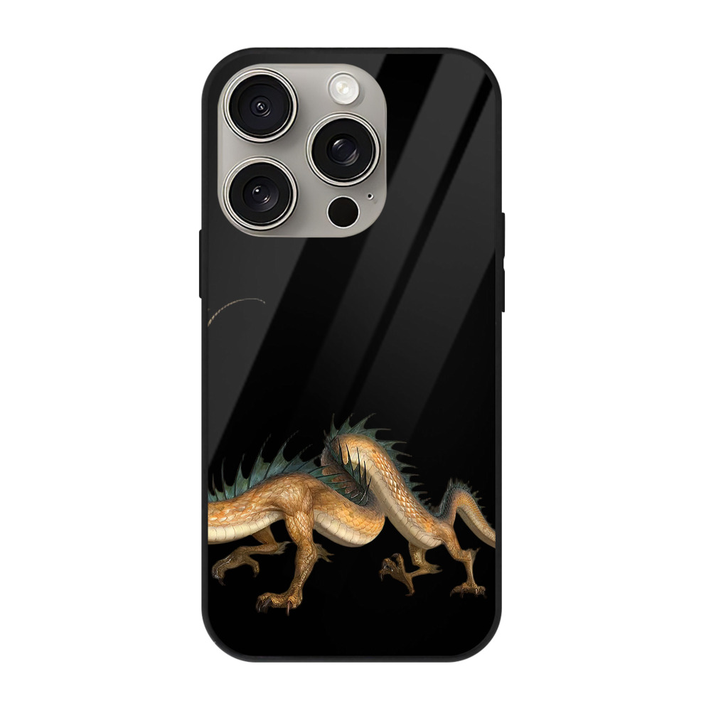 （画像用） Ne Zha 2 ナタ 魔童の大暴れ 【iPhone15Pro対応】スマホケース 耐衝撃＆黄変防止 背面ガラス