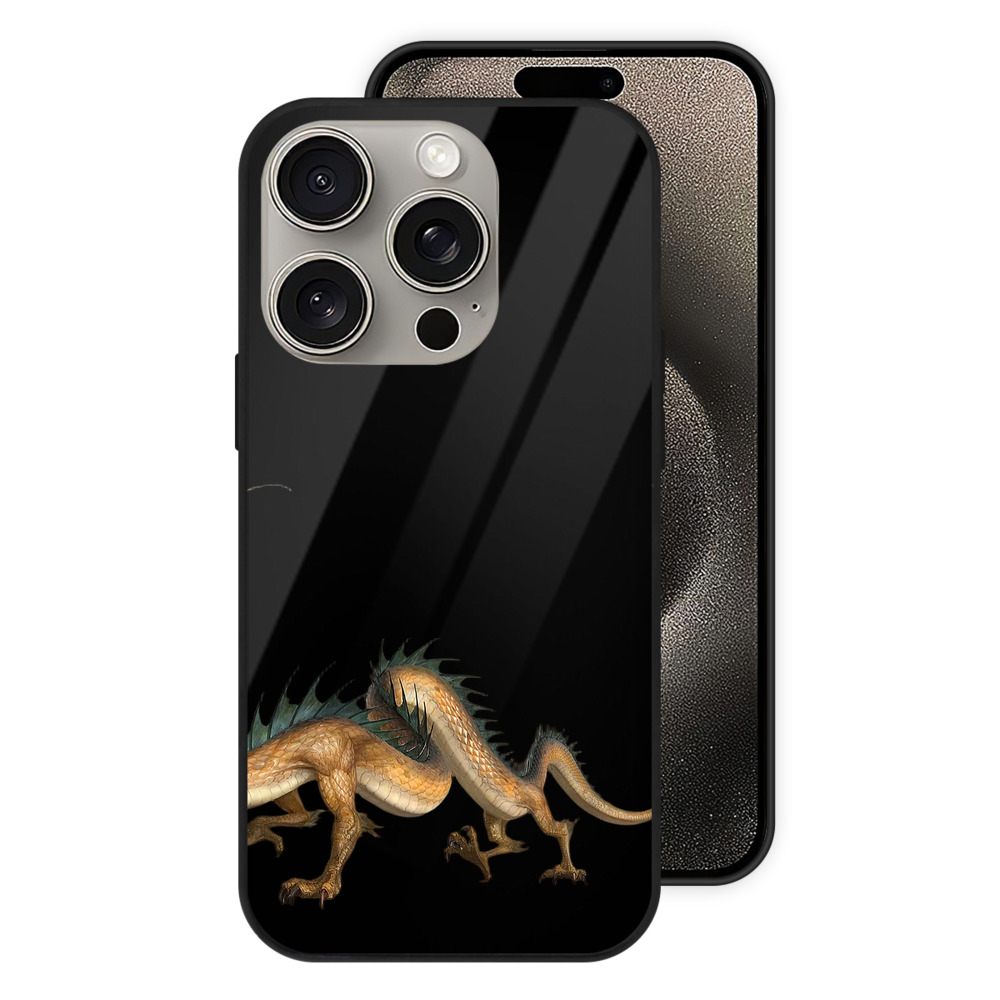 （画像用） Ne Zha 2 ナタ 魔童の大暴れ 【iPhone15Pro対応】スマホケース 耐衝撃＆黄変防止 背面ガラス