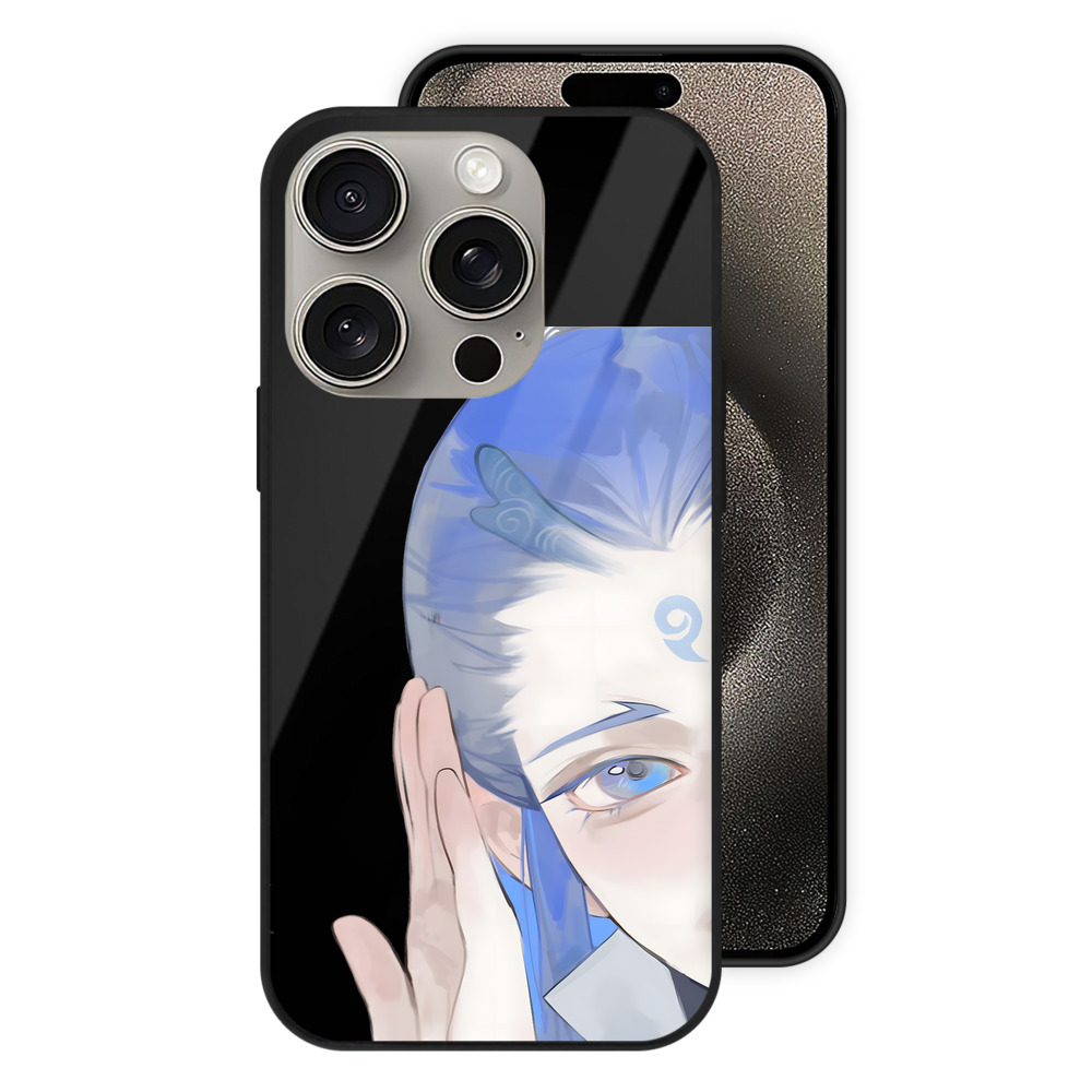 （画像用） Ne Zha 2 ナタ 魔童の大暴れ 【iPhone15Pro対応】スマホケース 耐衝撃＆黄変防止 背面ガラス