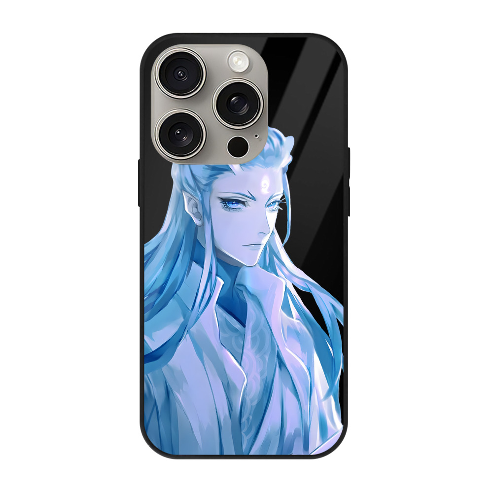 （画像用） Ne Zha 2 ナタ 魔童の大暴れ 【iPhone15Pro対応】スマホケース 耐衝撃＆黄変防止 背面ガラス