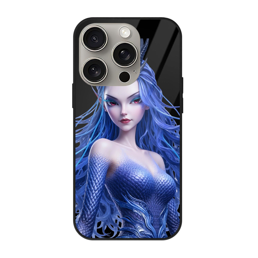 （画像用） Ne Zha 2 ナタ 魔童の大暴れ 【iPhone15Pro対応】スマホケース 耐衝撃＆黄変防止 背面ガラス