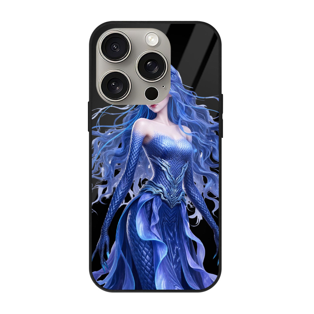 （画像用） Ne Zha 2 ナタ 魔童の大暴れ 【iPhone15Pro対応】スマホケース 耐衝撃＆黄変防止 背面ガラス