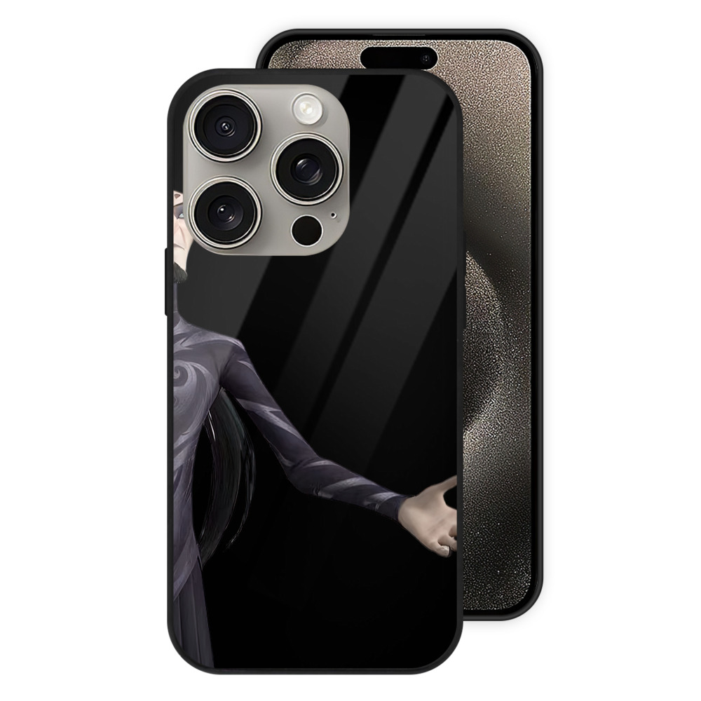 （画像用） Ne Zha 2 ナタ 魔童の大暴れ 【iPhone15Pro対応】スマホケース 耐衝撃＆黄変防止 背面ガラス