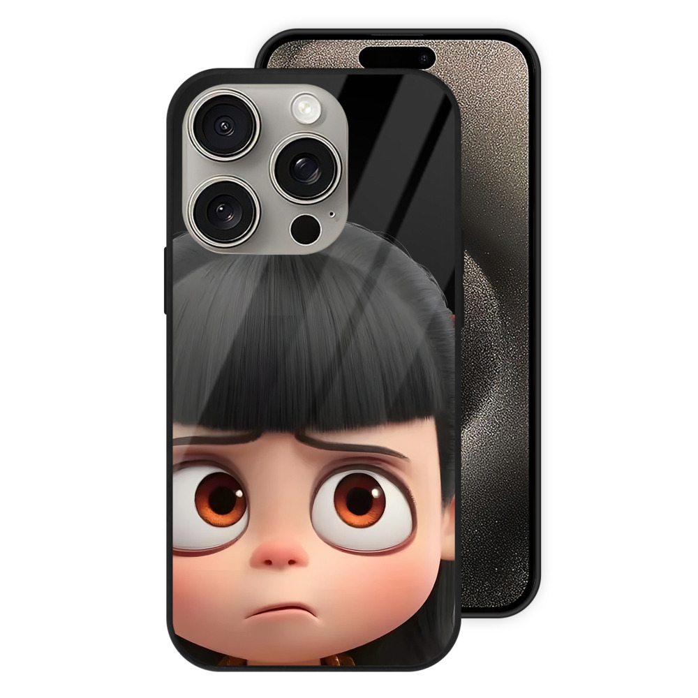 （画像用） Ne Zha 2 ナタ 魔童の大暴れ 【iPhone15Pro対応】スマホケース 耐衝撃＆黄変防止 背面ガラス