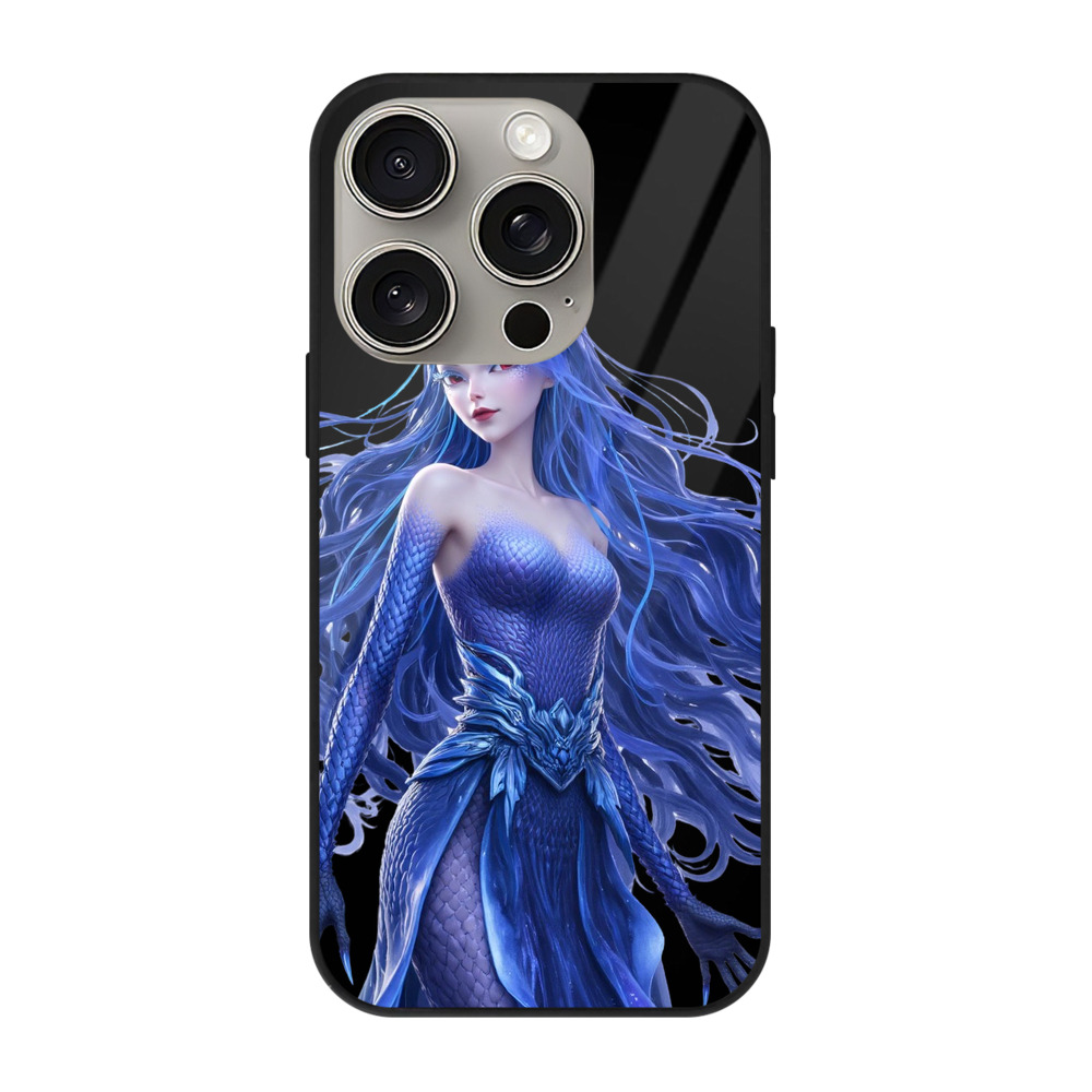 （画像用） Ne Zha 2 ナタ 魔童の大暴れ 【iPhone15Pro対応】スマホケース 耐衝撃＆黄変防止 背面ガラス