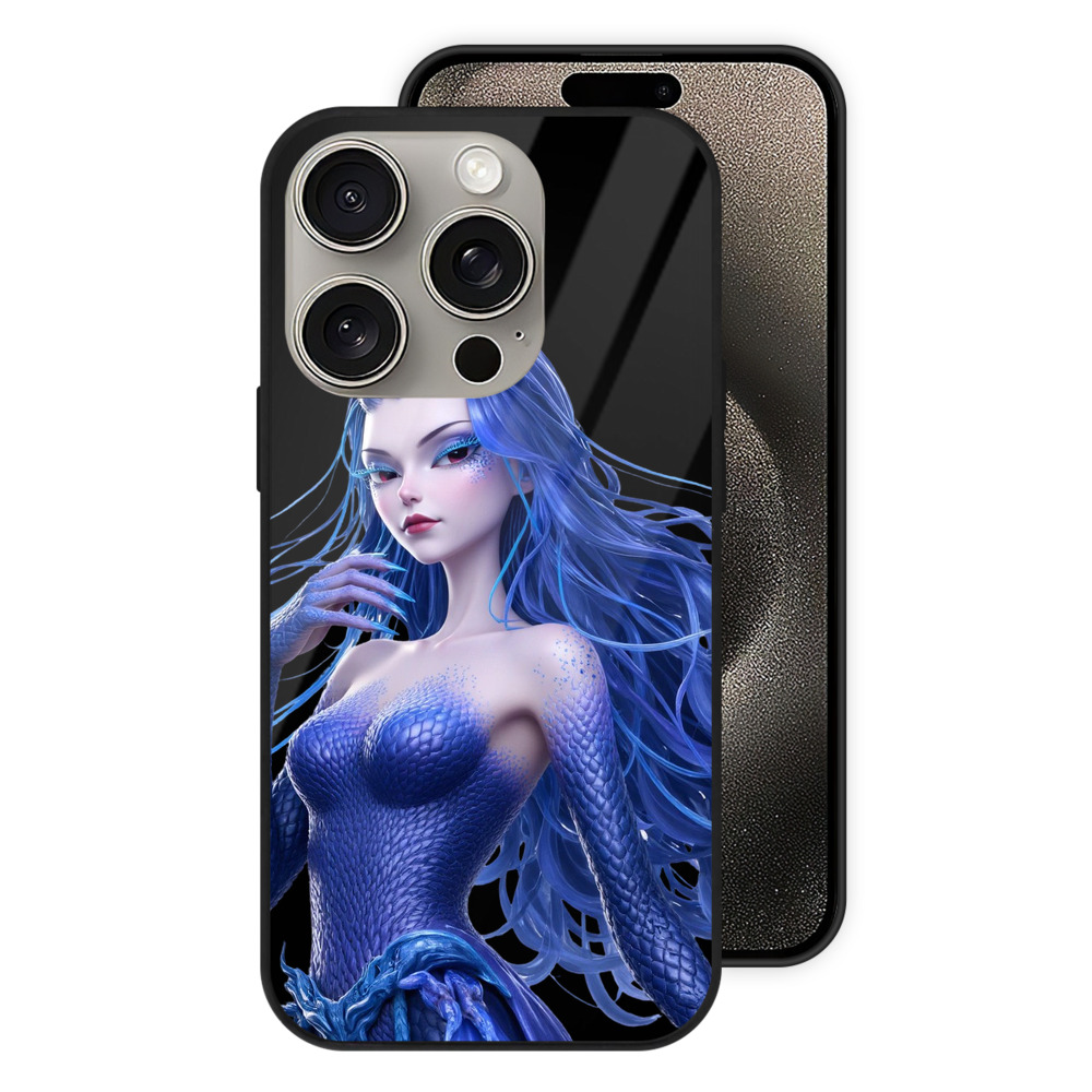 （画像用） Ne Zha 2 ナタ 魔童の大暴れ 【iPhone15Pro対応】スマホケース 耐衝撃＆黄変防止 背面ガラス