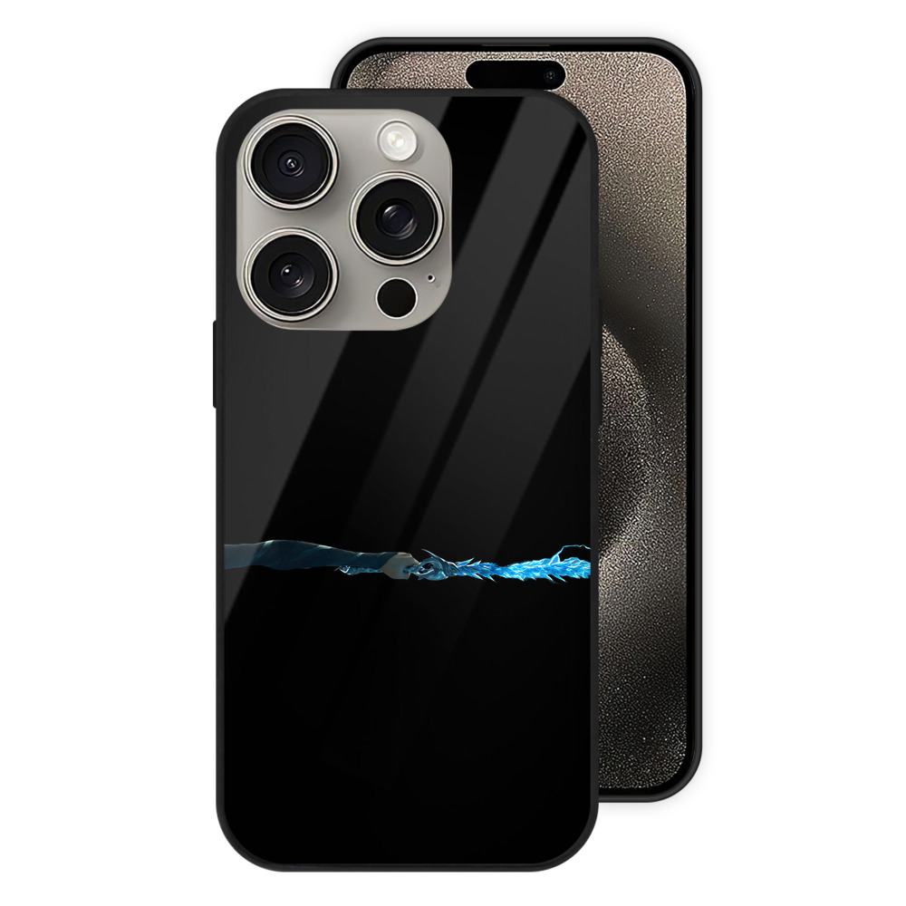 （画像用） Ne Zha 2 ナタ 魔童の大暴れ 【iPhone15Pro対応】スマホケース 耐衝撃＆黄変防止 背面ガラス