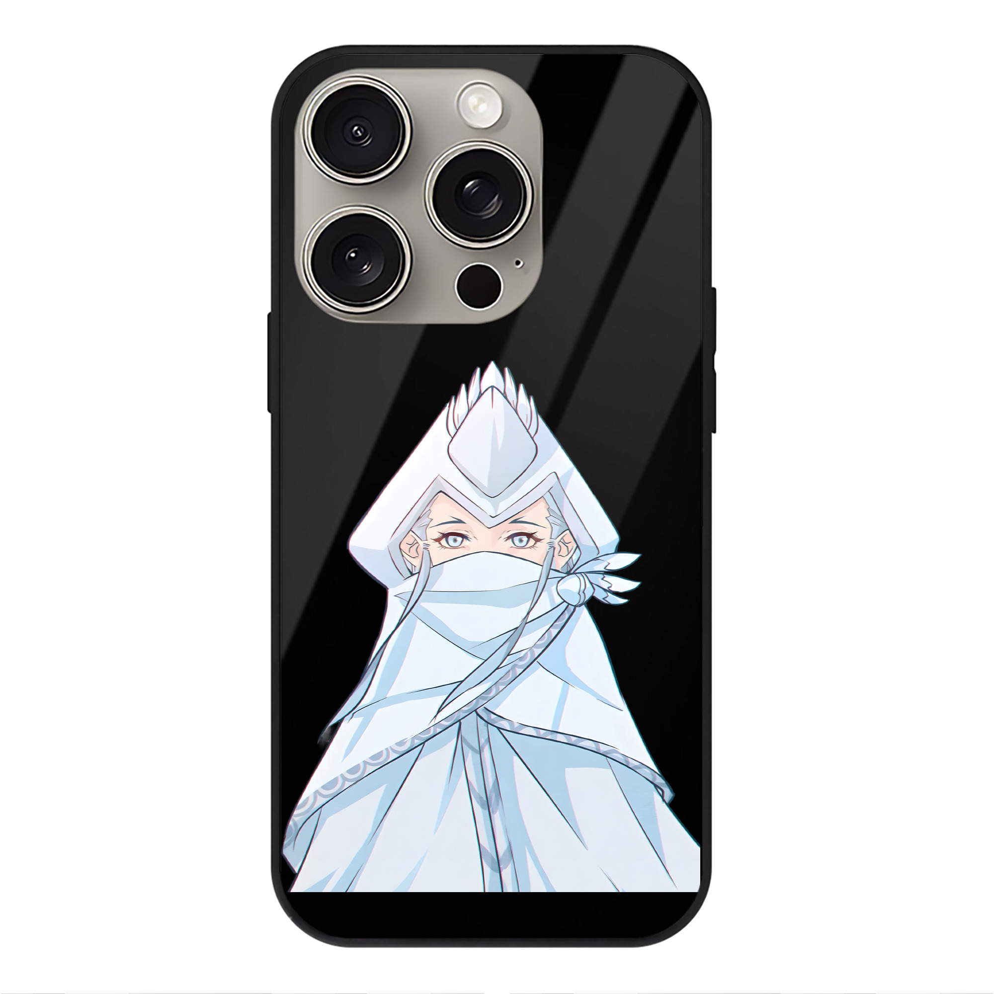 （画像用） Ne Zha 2 ナタ 魔童の大暴れ 【iPhone15Pro対応】スマホケース 耐衝撃＆黄変防止 背面ガラス