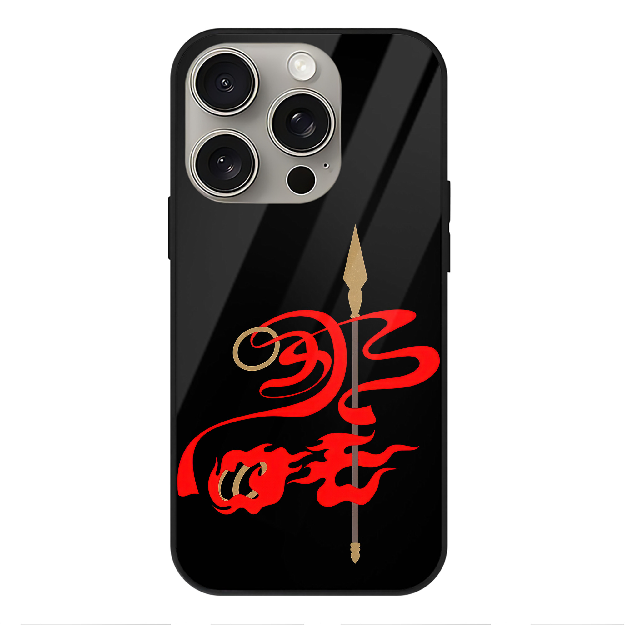 （画像用） Ne Zha 2 ナタ 魔童の大暴れ 【iPhone15Pro対応】スマホケース 耐衝撃＆黄変防止 背面ガラス