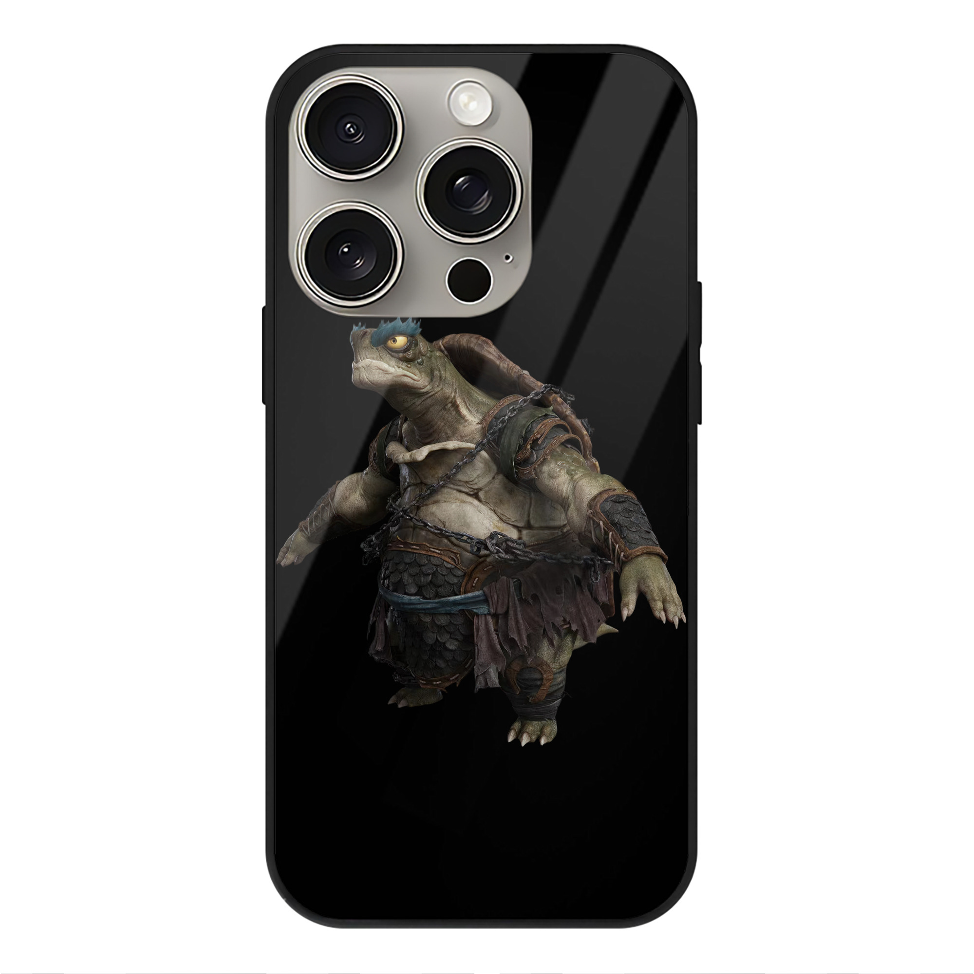 （画像用） Ne Zha 2 ナタ 魔童の大暴れ 【iPhone15Pro対応】スマホケース 耐衝撃＆黄変防止 背面ガラス