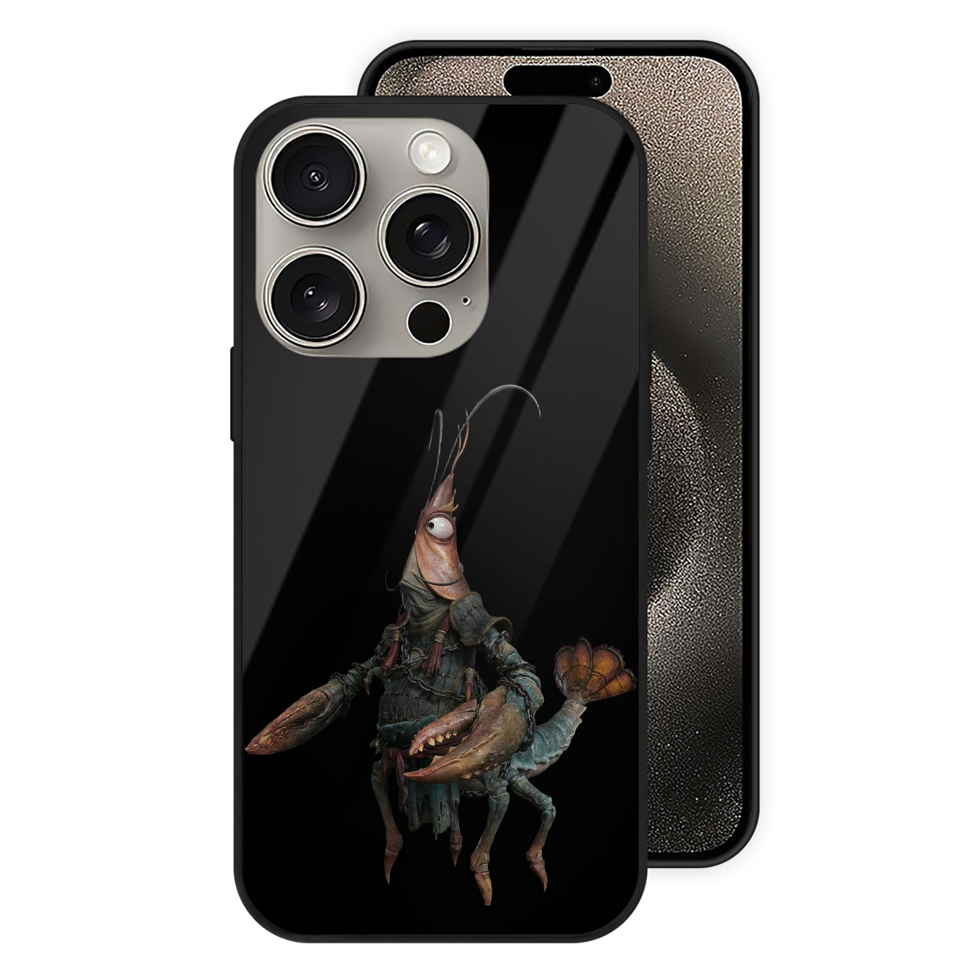 （画像用） Ne Zha 2 ナタ 魔童の大暴れ 【iPhone15Pro対応】スマホケース 耐衝撃＆黄変防止 背面ガラス