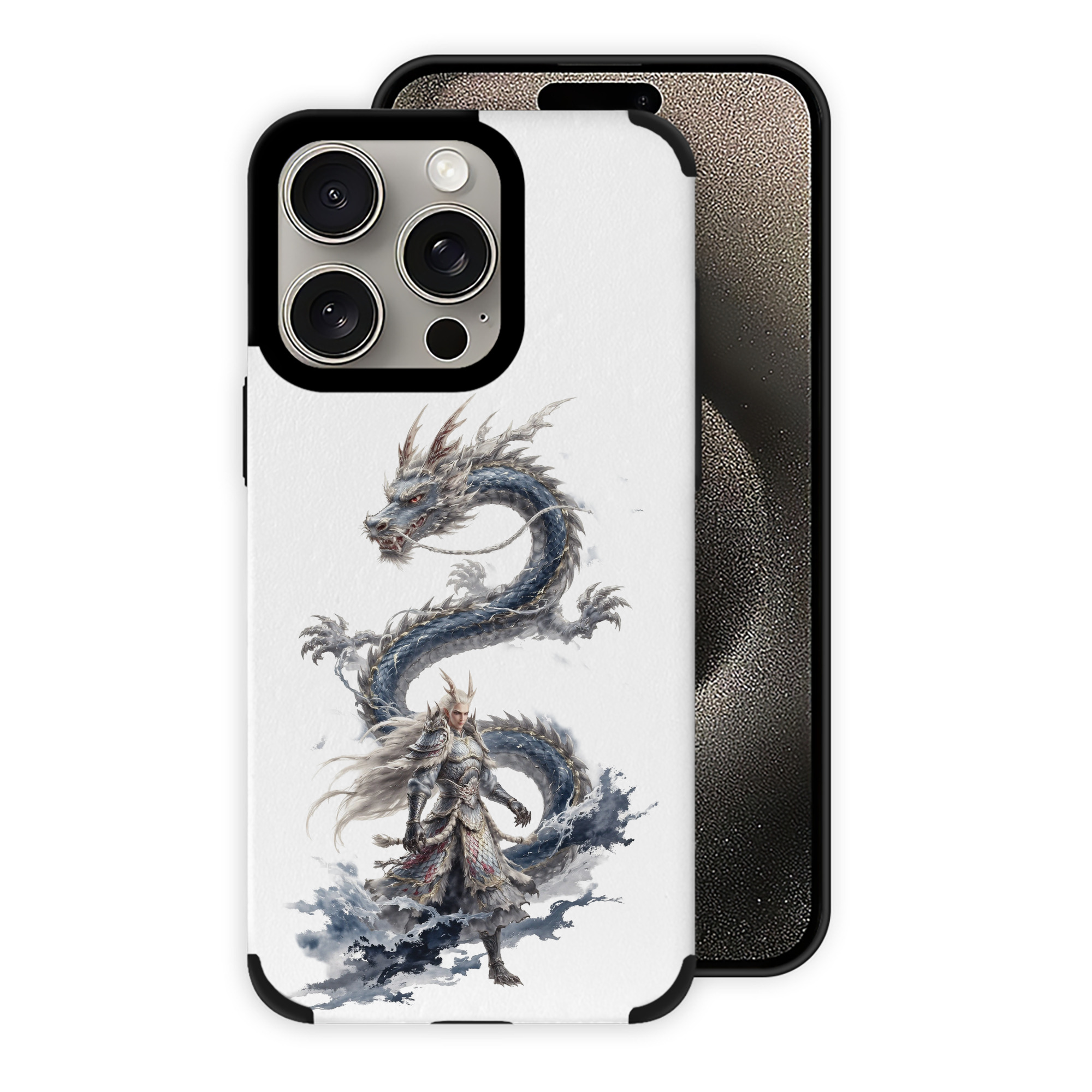 （画像用） Ne Zha 2 ナタ 魔童の大暴れ 【iPhone15ProMax対応】 PUレザー スマホケース 耐衝撃＆黄変防止