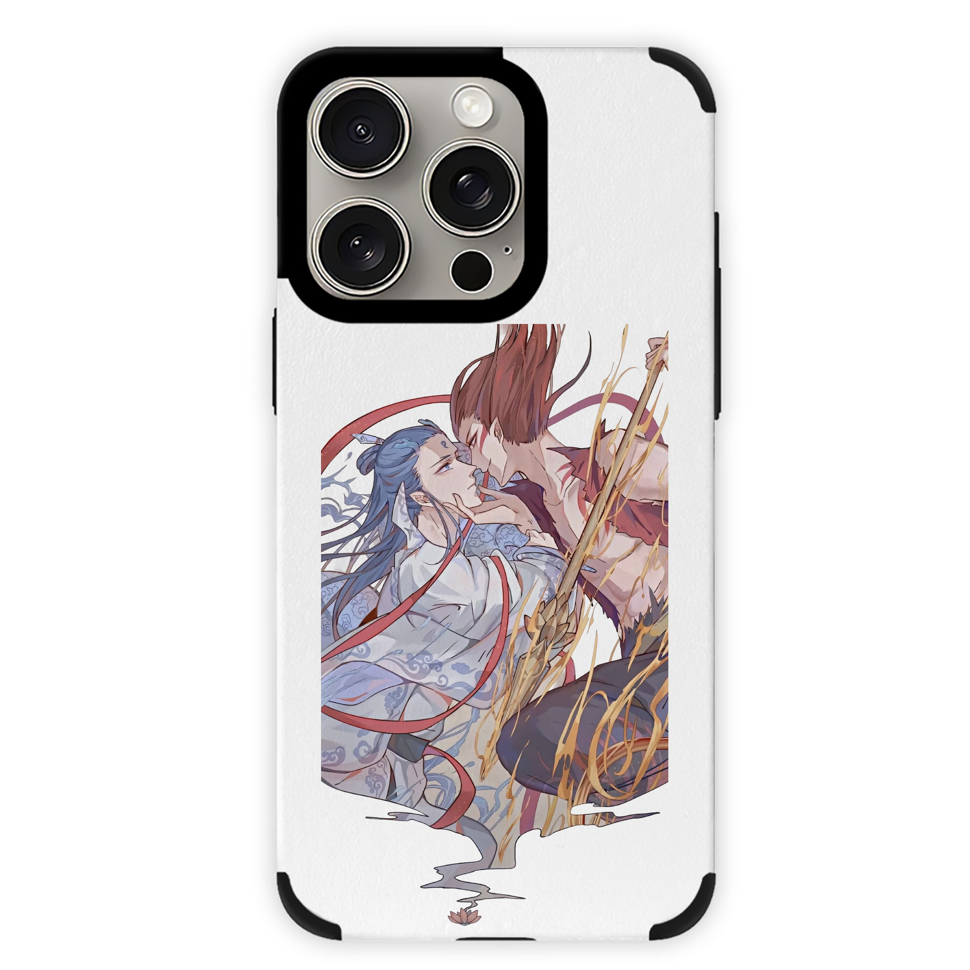 （画像用） Ne Zha 2 ナタ 魔童の大暴れ 【iPhone15ProMax対応】 PUレザー スマホケース 耐衝撃＆黄変防止