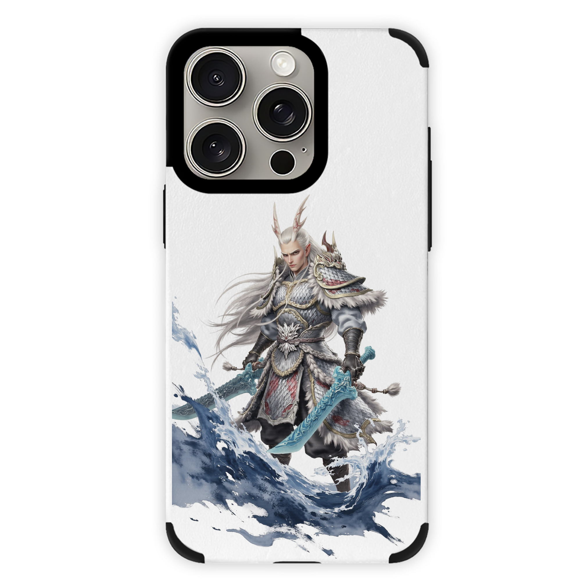 （画像用） Ne Zha 2 ナタ 魔童の大暴れ 【iPhone15ProMax対応】 PUレザー スマホケース 耐衝撃＆黄変防止