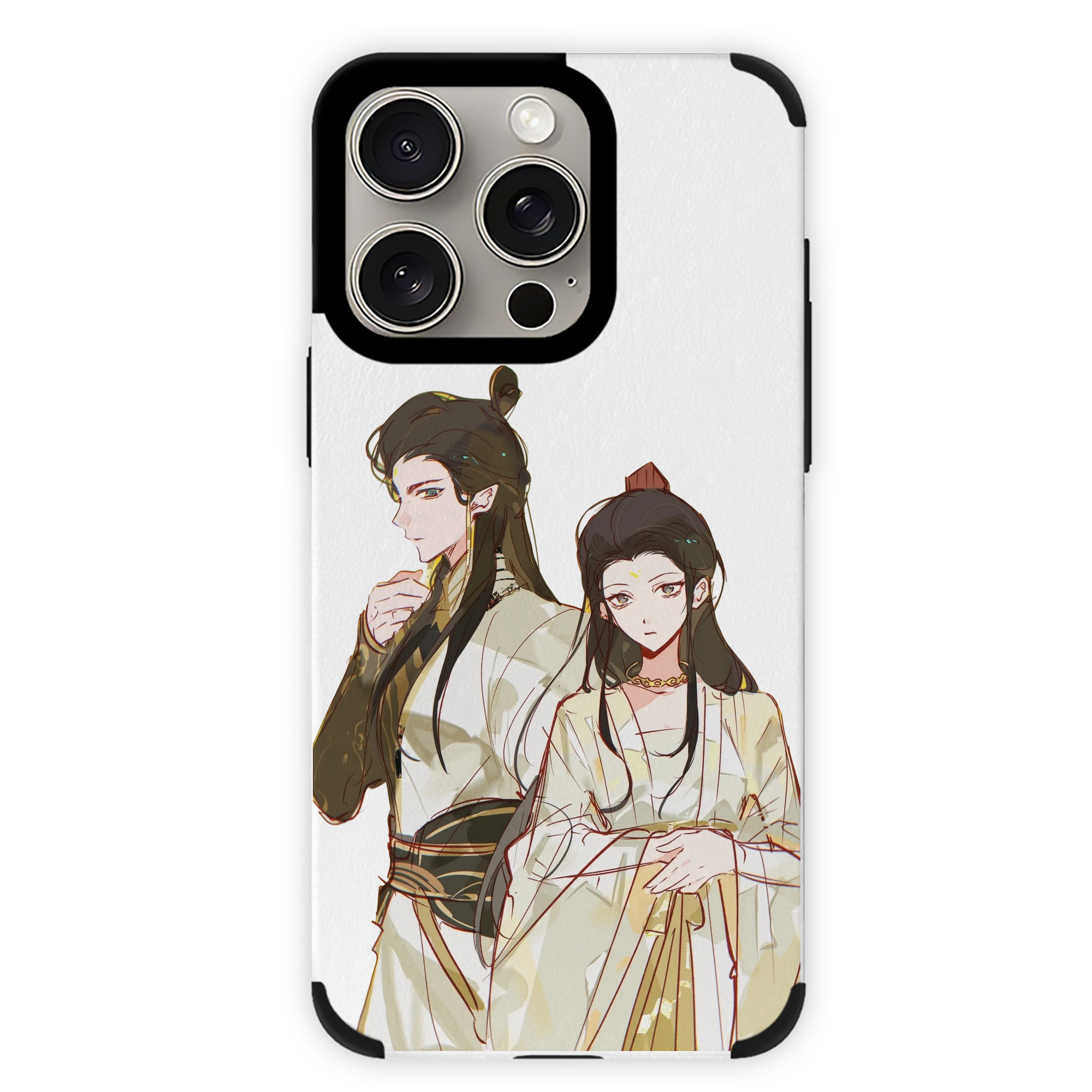 （画像用） Ne Zha 2 ナタ 魔童の大暴れ 【iPhone15ProMax対応】 PUレザー スマホケース 耐衝撃＆黄変防止