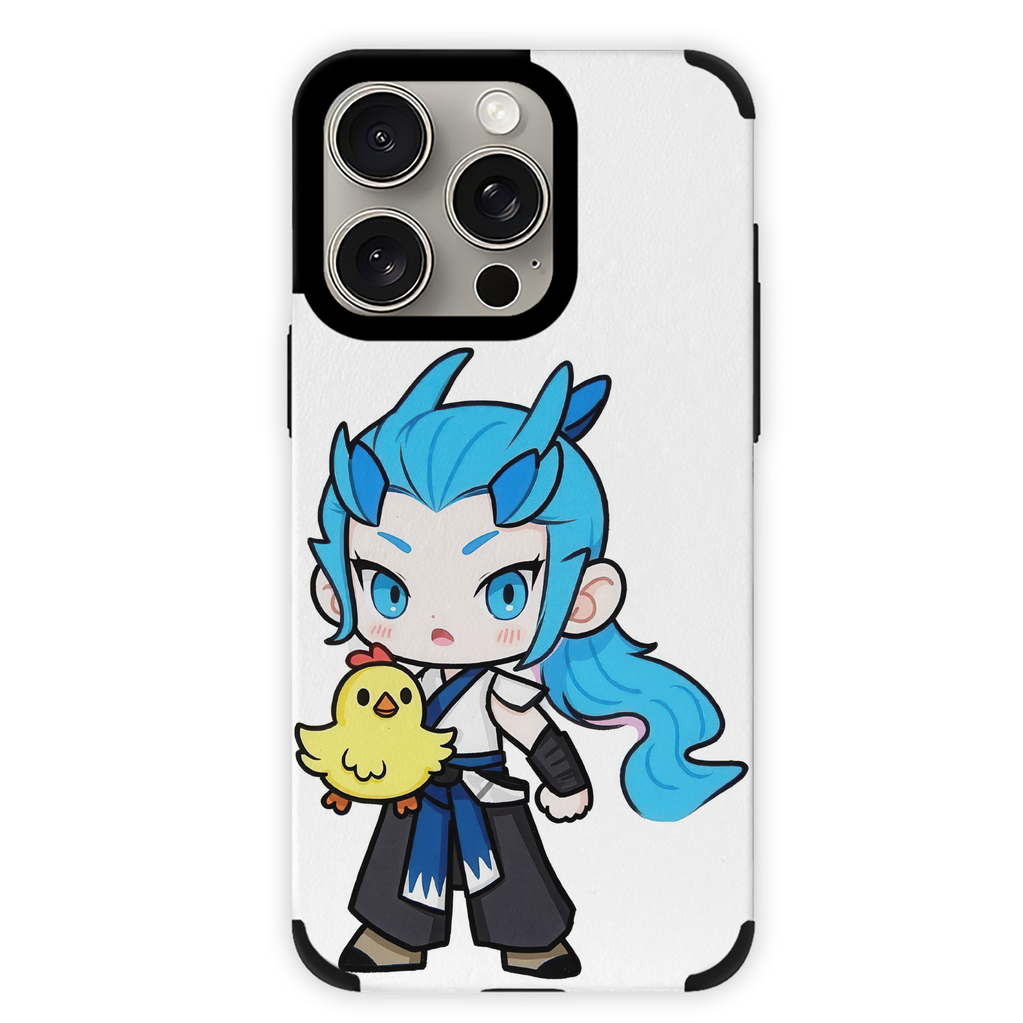 （画像用） Ne Zha 2 ナタ 魔童の大暴れ 【iPhone15ProMax対応】 PUレザー スマホケース 耐衝撃＆黄変防止