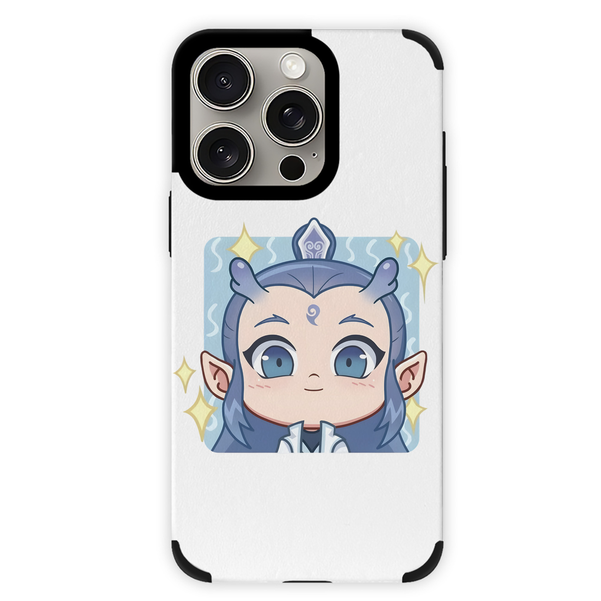 （画像用） Ne Zha 2 ナタ 魔童の大暴れ 【iPhone15ProMax対応】 PUレザー スマホケース 耐衝撃＆黄変防止