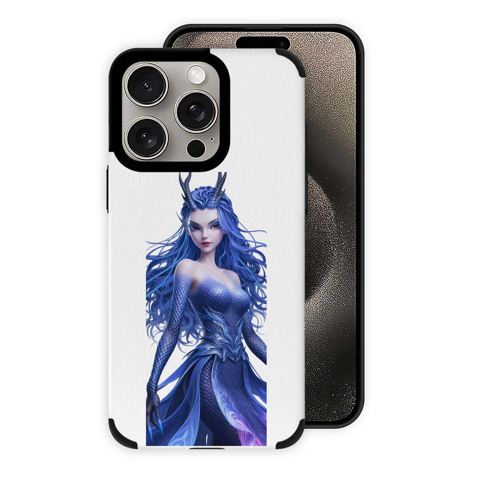 （画像用） Ne Zha 2 ナタ 魔童の大暴れ 【iPhone15ProMax対応】 PUレザー スマホケース 耐衝撃＆黄変防止