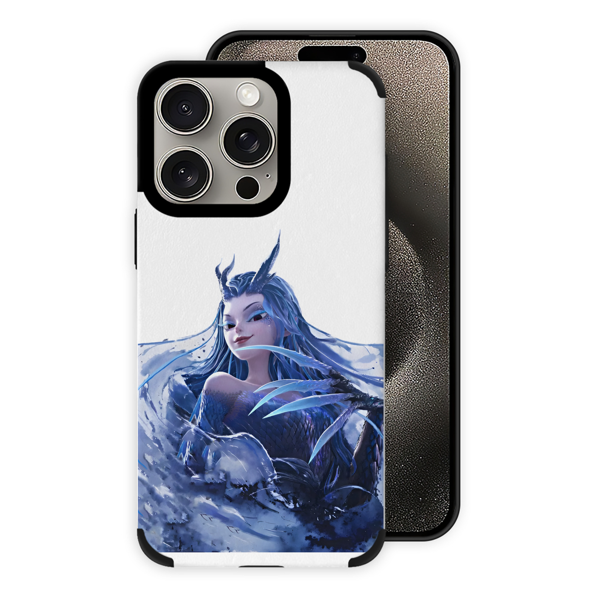 （画像用） Ne Zha 2 ナタ 魔童の大暴れ 【iPhone15ProMax対応】 PUレザー スマホケース 耐衝撃＆黄変防止