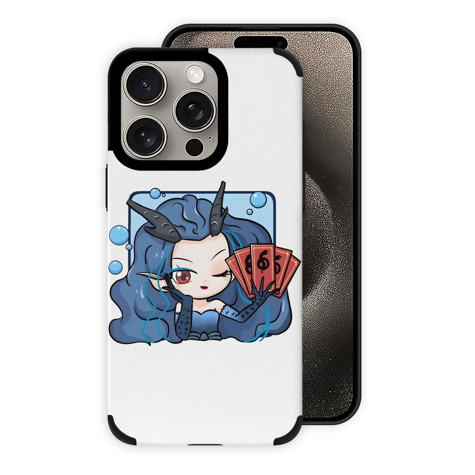 （画像用） Ne Zha 2 ナタ 魔童の大暴れ 【iPhone15ProMax対応】 PUレザー スマホケース 耐衝撃＆黄変防止
