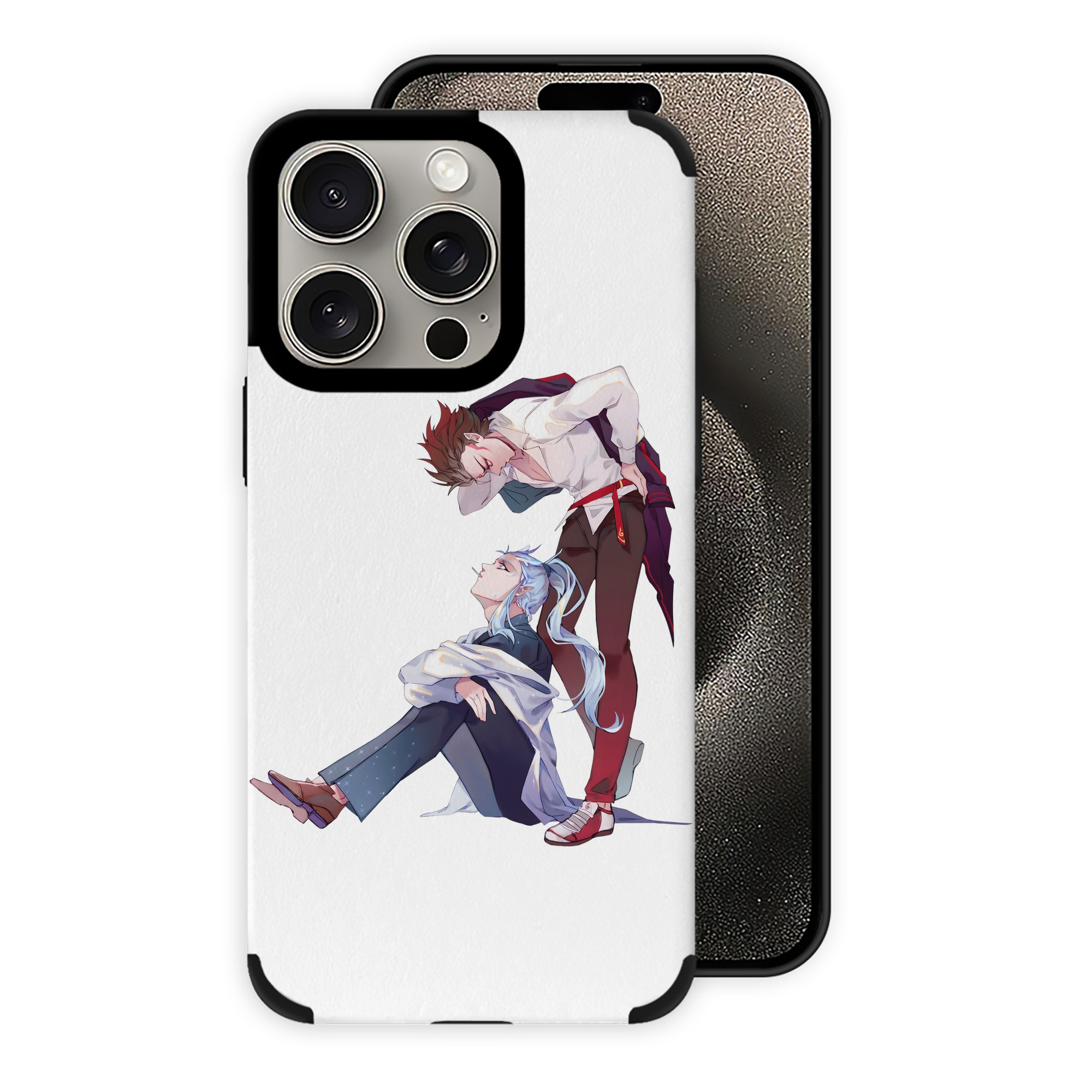 Ne Zha 2 ナタ 魔童の大暴れ 【iPhone15ProMax対応】 PUレザー スマホケース 耐衝撃＆黄変防止