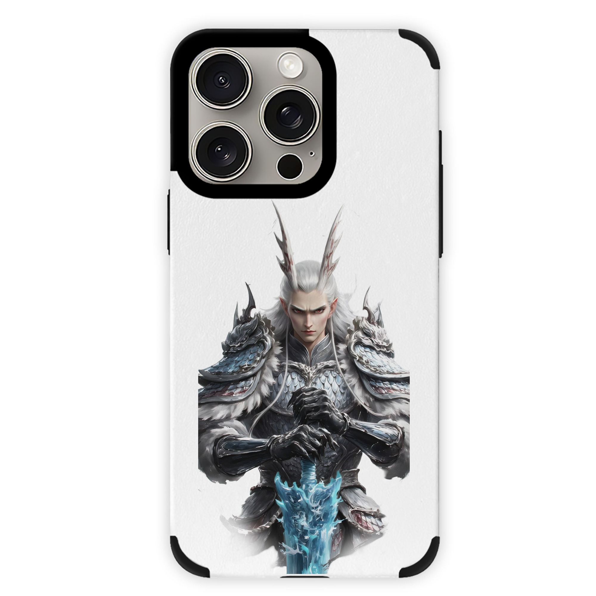 （画像用） Ne Zha 2 ナタ 魔童の大暴れ 【iPhone15ProMax対応】 PUレザー スマホケース 耐衝撃＆黄変防止