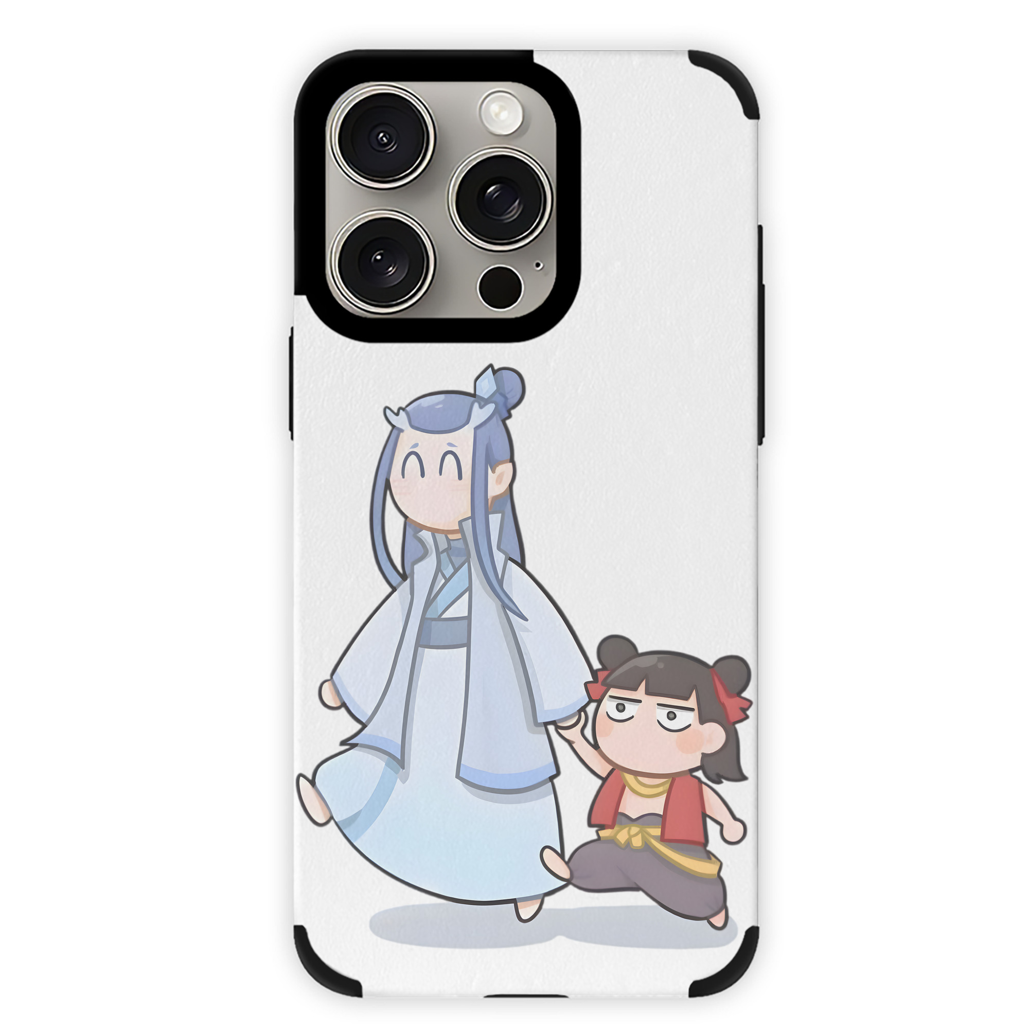 （画像用） Ne Zha 2 ナタ 魔童の大暴れ 【iPhone15ProMax対応】 PUレザー スマホケース 耐衝撃＆黄変防止