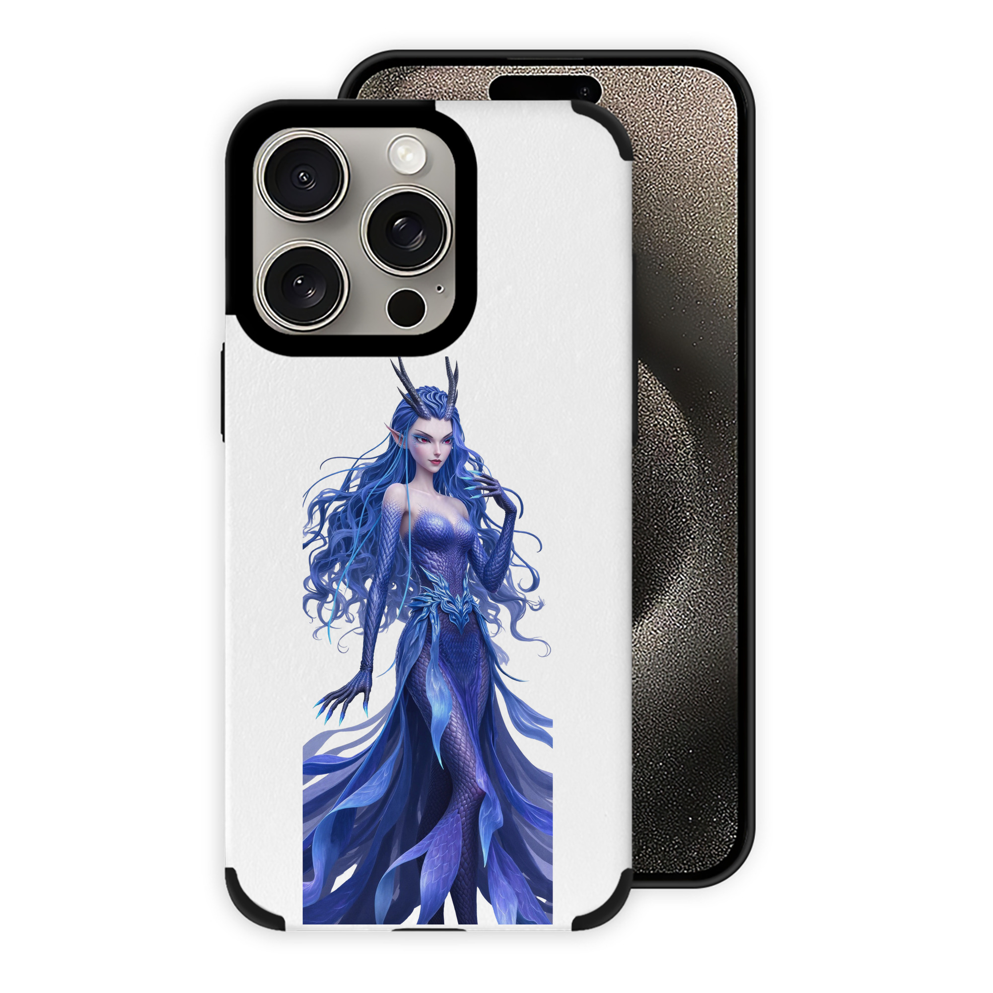 （画像用） Ne Zha 2 ナタ 魔童の大暴れ 【iPhone15ProMax対応】 PUレザー スマホケース 耐衝撃＆黄変防止