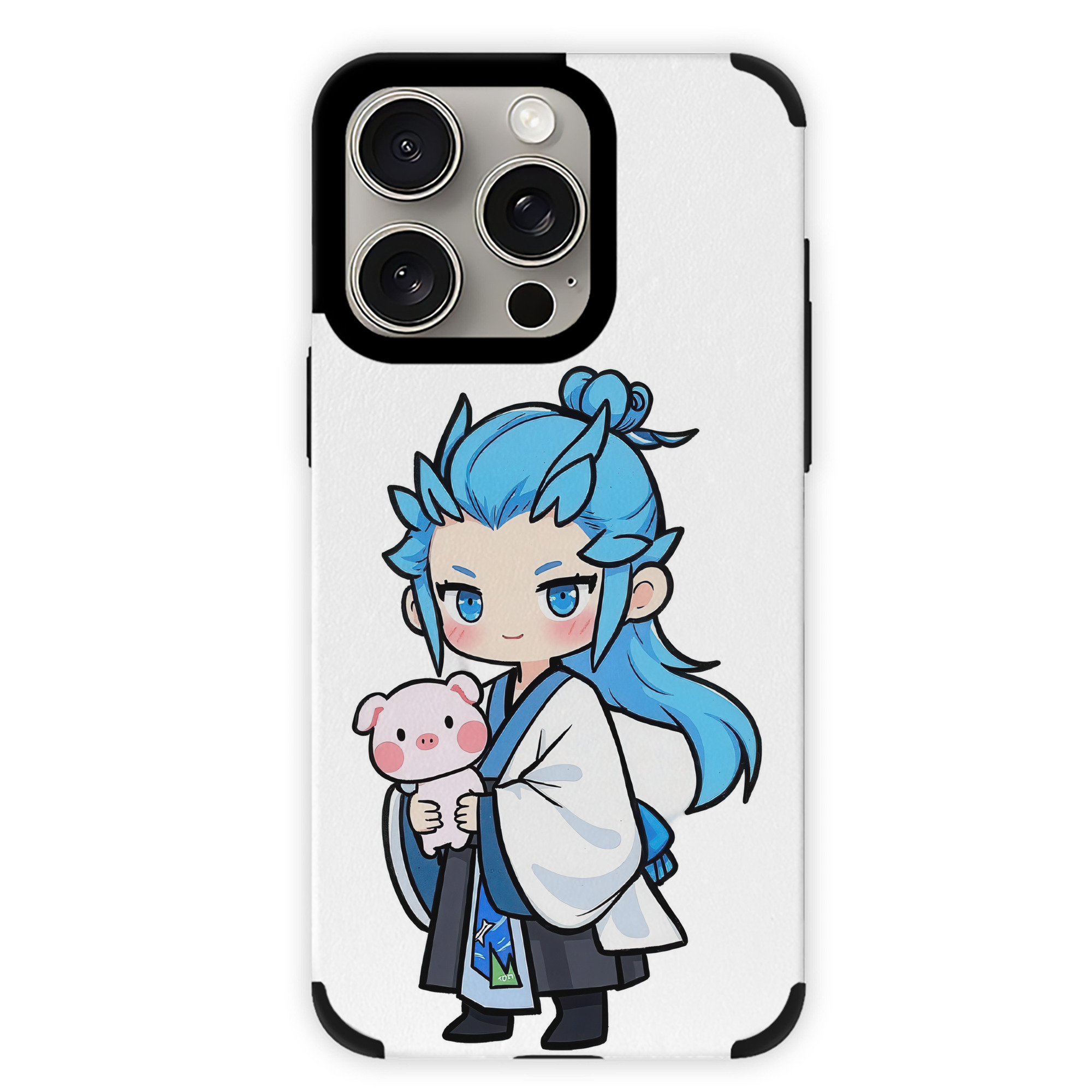 （画像用） Ne Zha 2 ナタ 魔童の大暴れ 【iPhone15ProMax対応】 PUレザー スマホケース 耐衝撃＆黄変防止