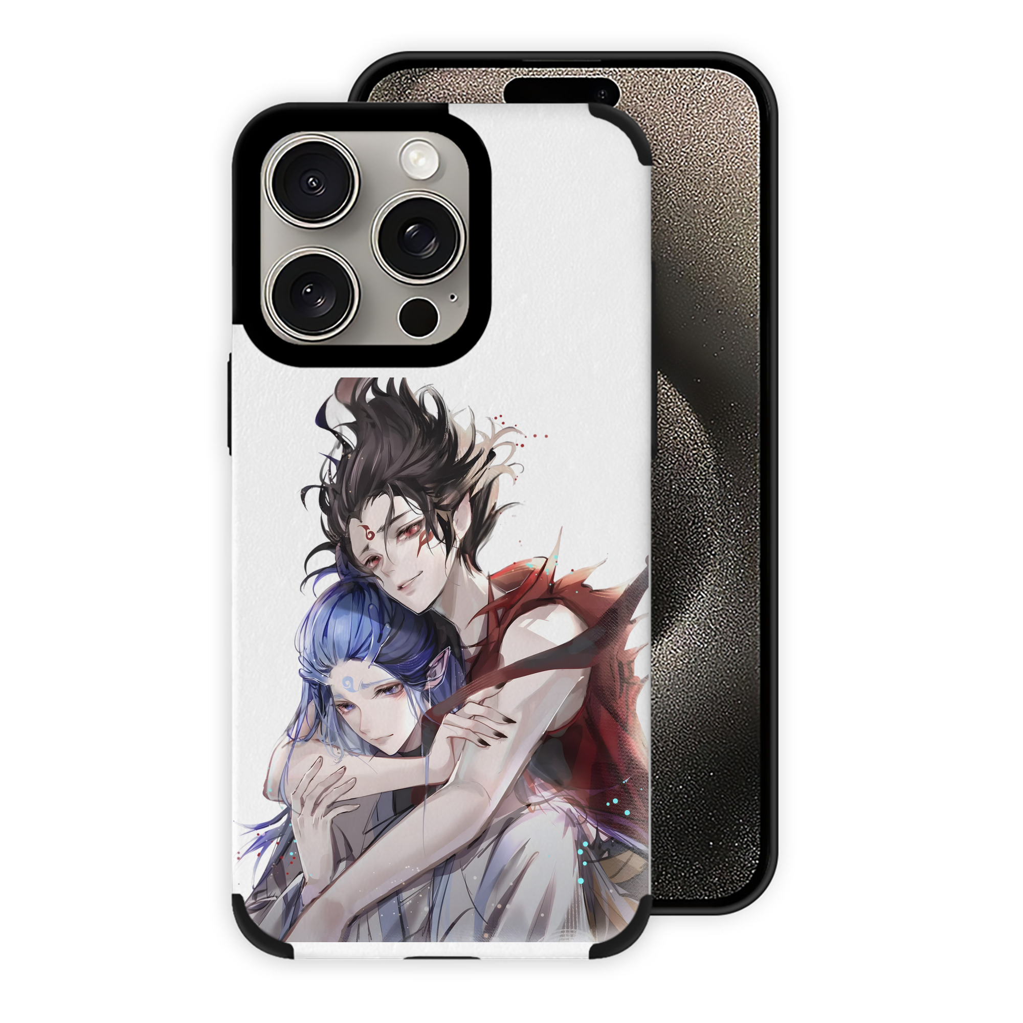 （画像用） Ne Zha 2 ナタ 魔童の大暴れ 【iPhone15ProMax対応】 PUレザー スマホケース 耐衝撃＆黄変防止
