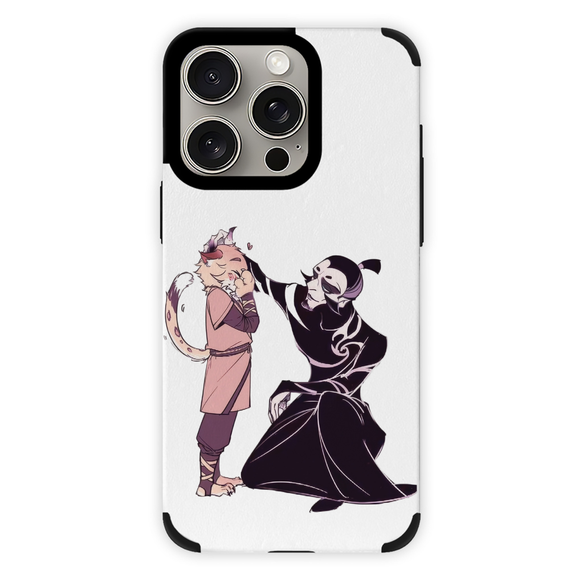 （画像用） Ne Zha 2 ナタ 魔童の大暴れ 【iPhone15ProMax対応】 PUレザー スマホケース 耐衝撃＆黄変防止