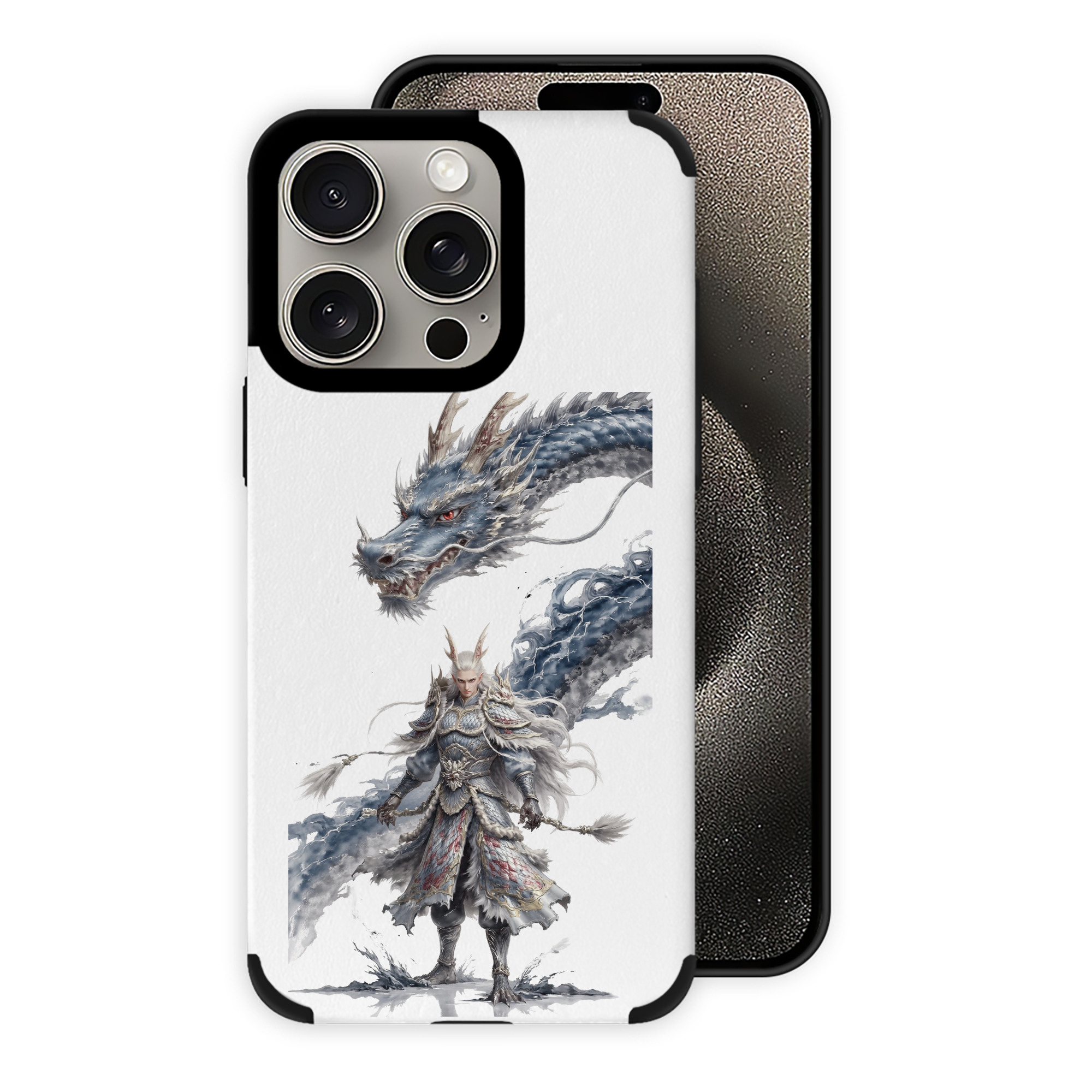 （画像用） Ne Zha 2 ナタ 魔童の大暴れ 【iPhone15ProMax対応】 PUレザー スマホケース 耐衝撃＆黄変防止