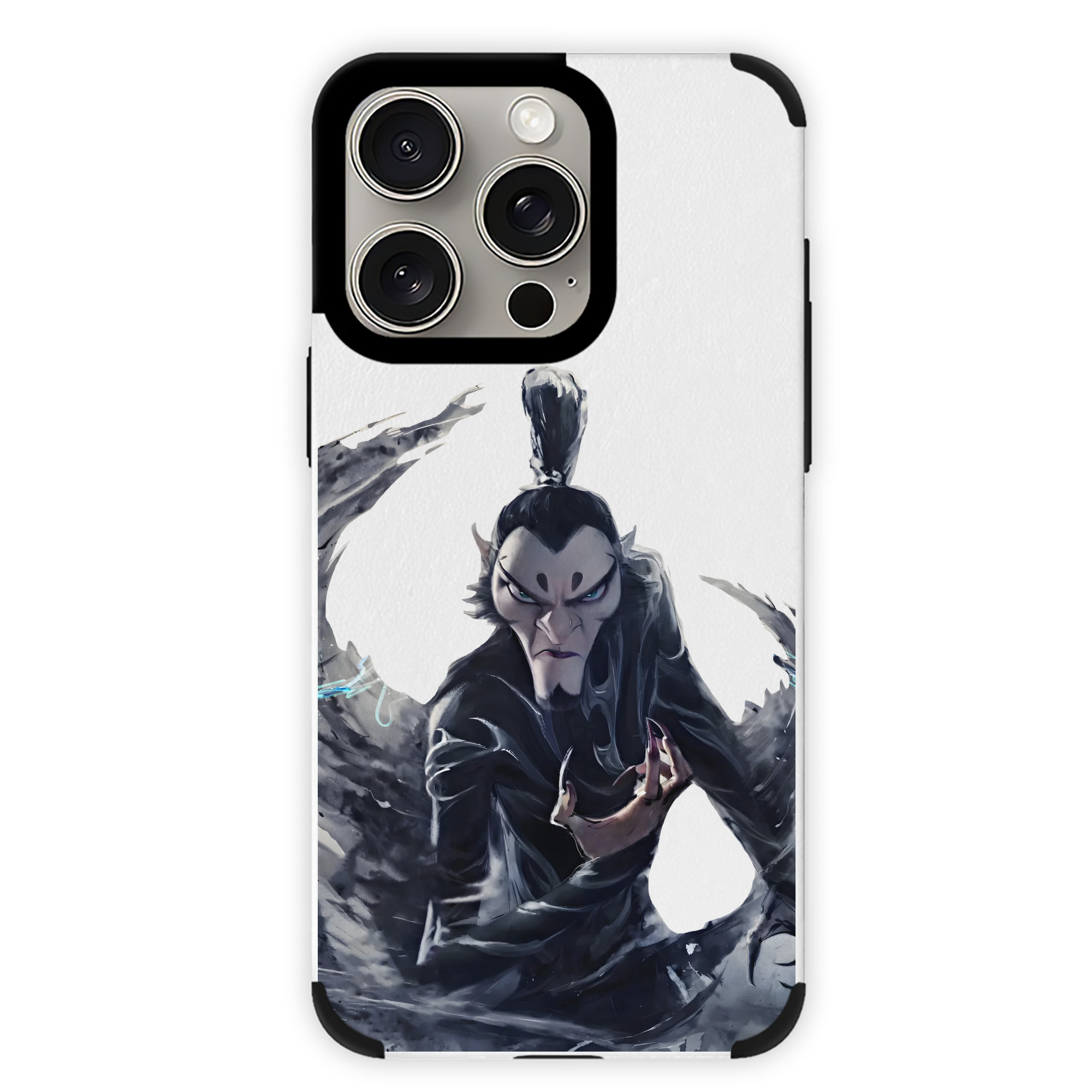 （画像用） Ne Zha 2 ナタ 魔童の大暴れ 【iPhone15ProMax対応】 PUレザー スマホケース 耐衝撃＆黄変防止