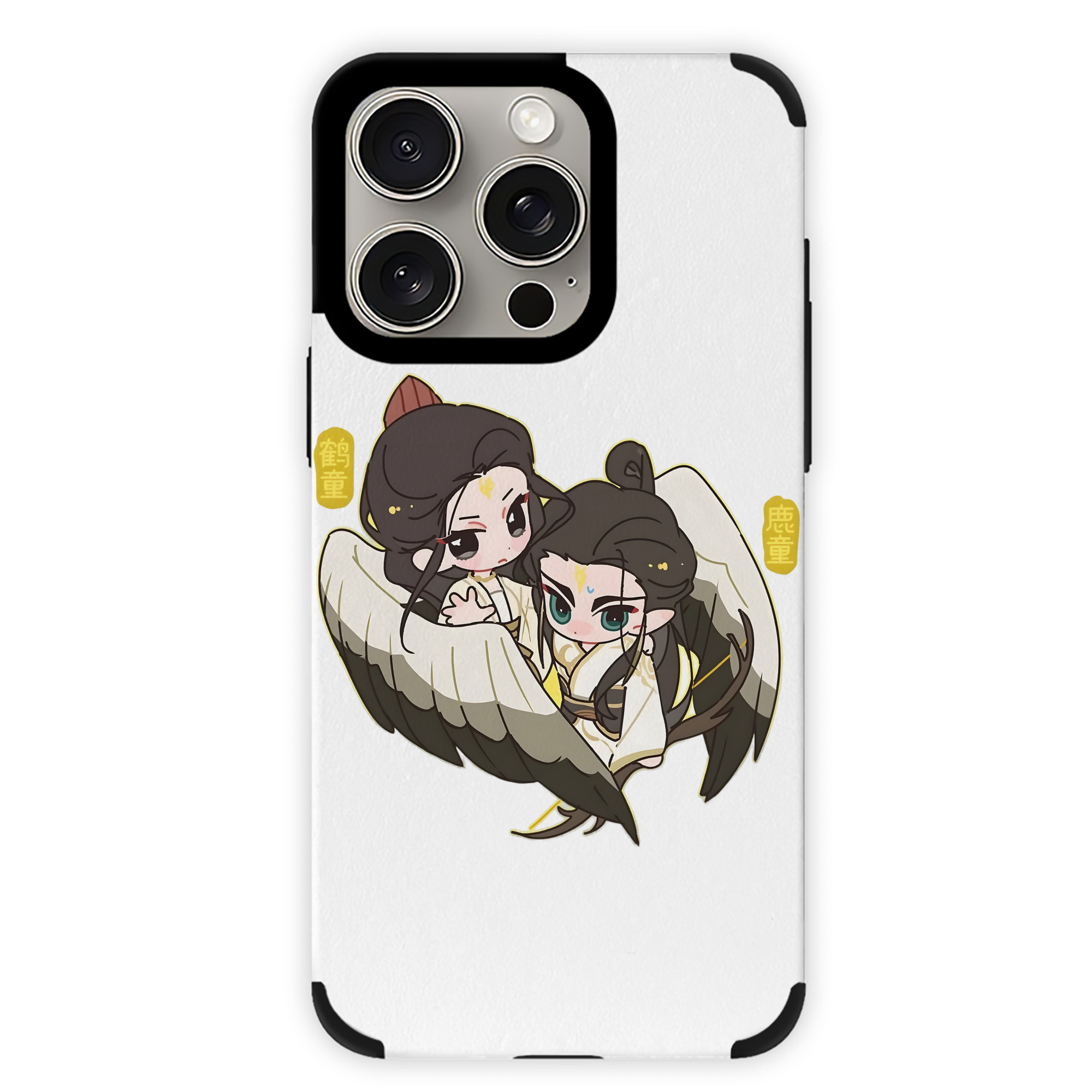 （画像用） Ne Zha 2 ナタ 魔童の大暴れ 【iPhone15ProMax対応】 PUレザー スマホケース 耐衝撃＆黄変防止