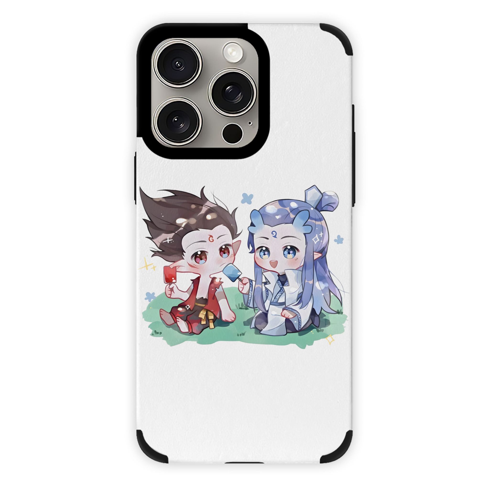 （画像用） Ne Zha 2 ナタ 魔童の大暴れ 【iPhone15ProMax対応】 PUレザー スマホケース 耐衝撃＆黄変防止