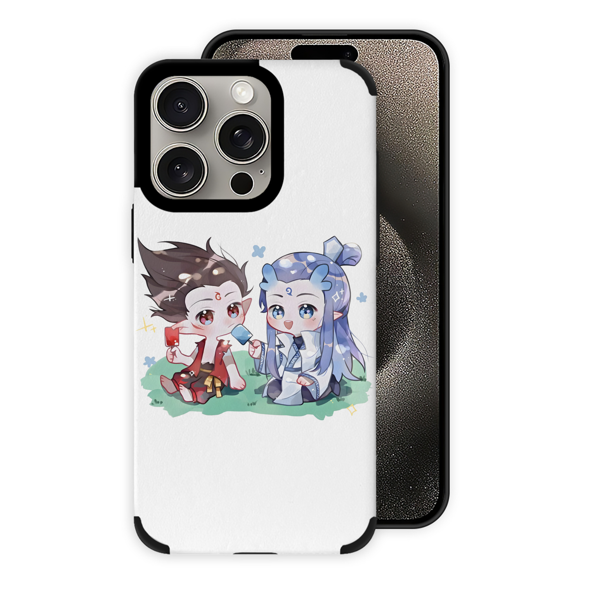 Ne Zha 2 ナタ 魔童の大暴れ 【iPhone15ProMax対応】 PUレザー スマホケース 耐衝撃＆黄変防止